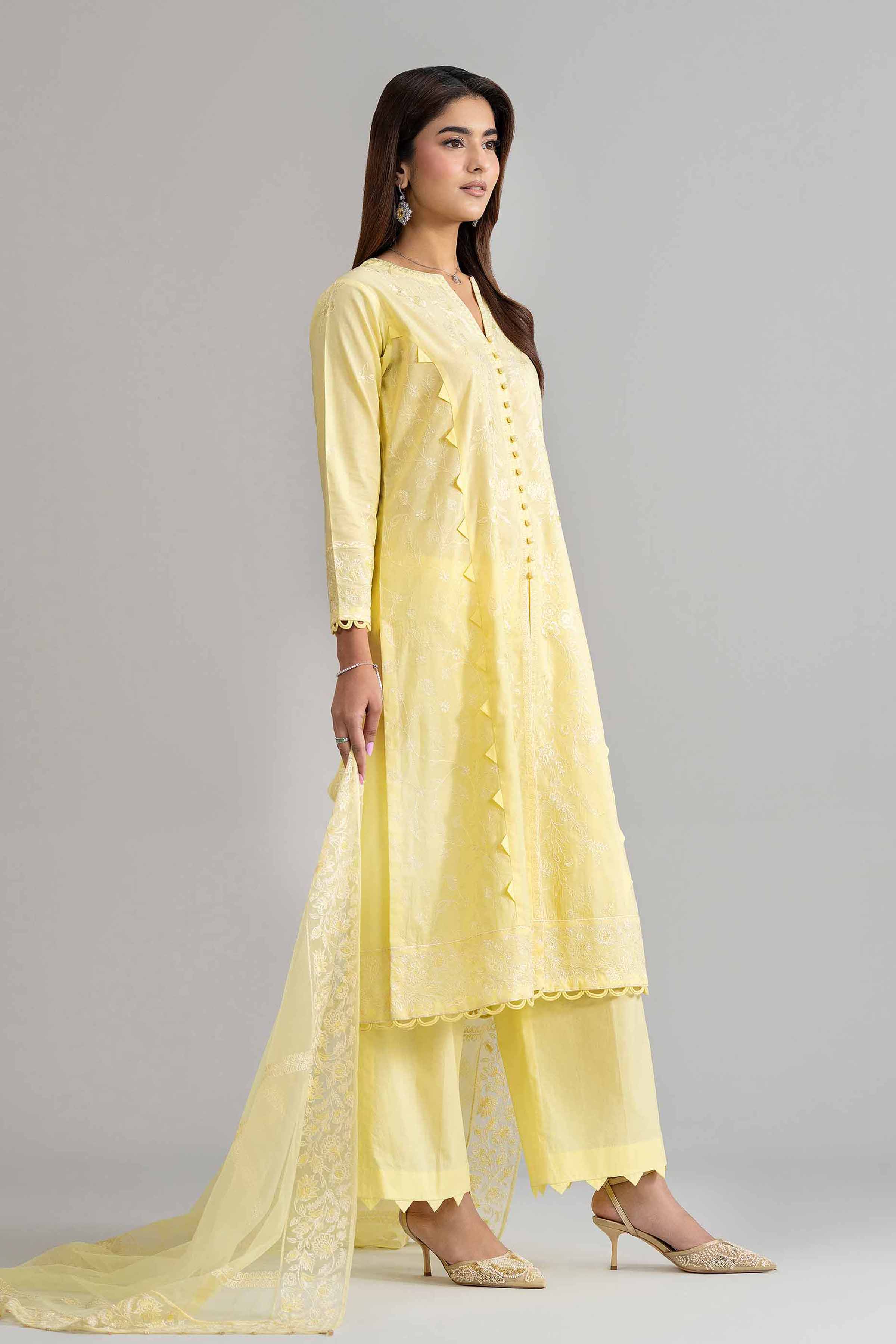 3 Piece - Embroidered Suit - 42619950 for Women - Ready to Stitch Collection | Nishat | Shop Online