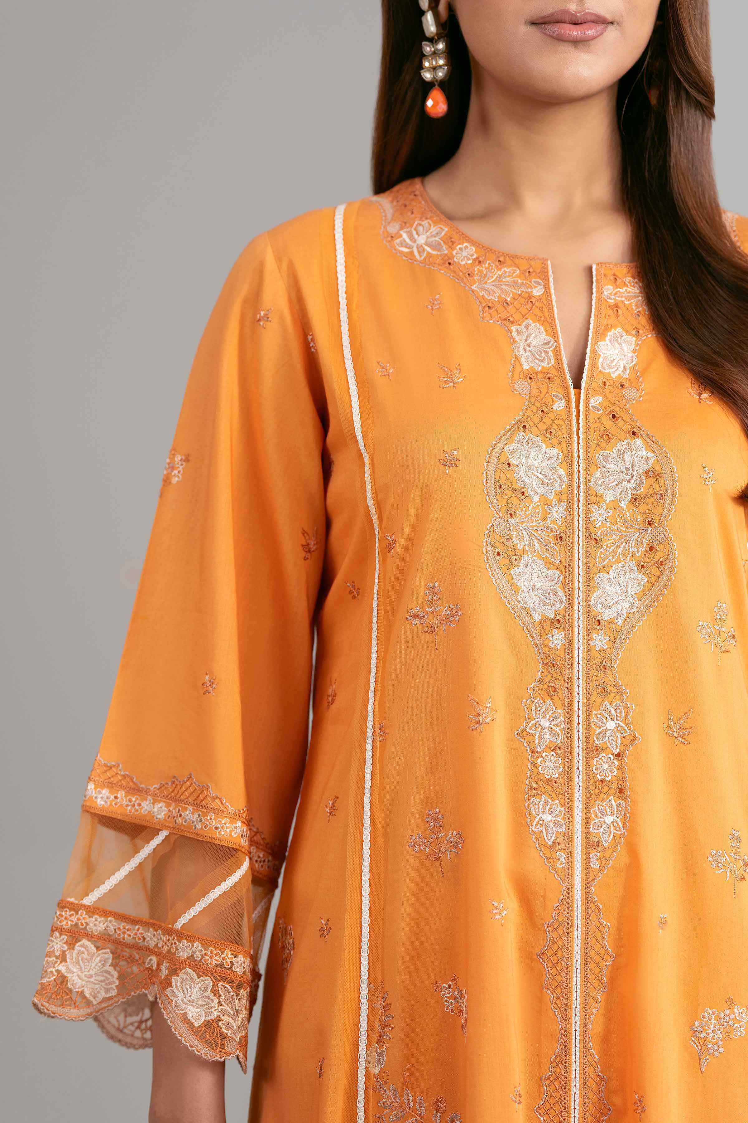 3 Piece - Embroidered Suit - 42619952 for Women - Ready to Stitch Collection | Nishat | Shop Online