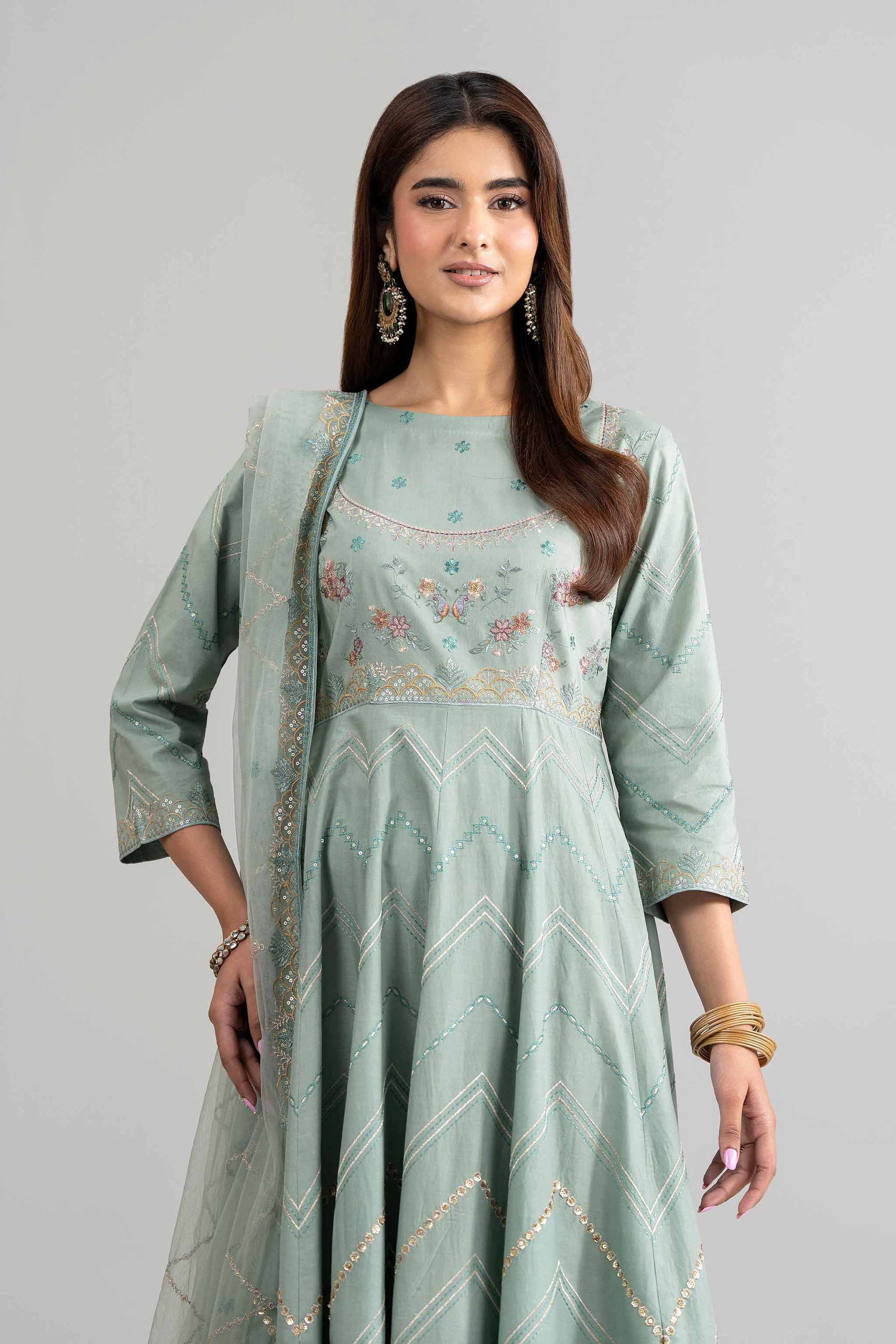 2 Piece - Embroidered Suit - 42619954 for Women - Ready to Stitch Collection | Nishat | Shop Online
