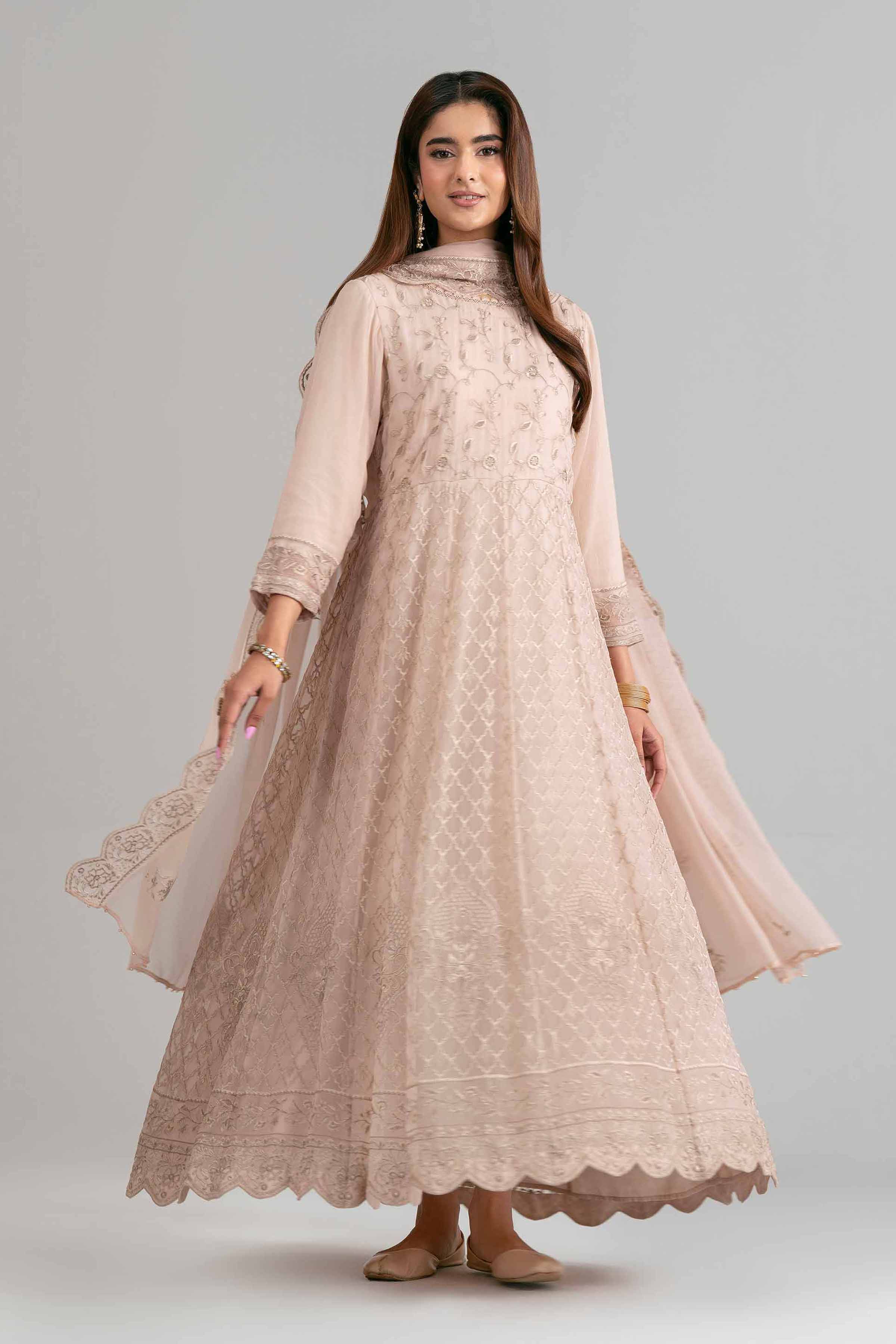 2 Piece - Embroidered Suit - 42619955 for Women - Ready to Stitch Collection | Nishat | Shop Online