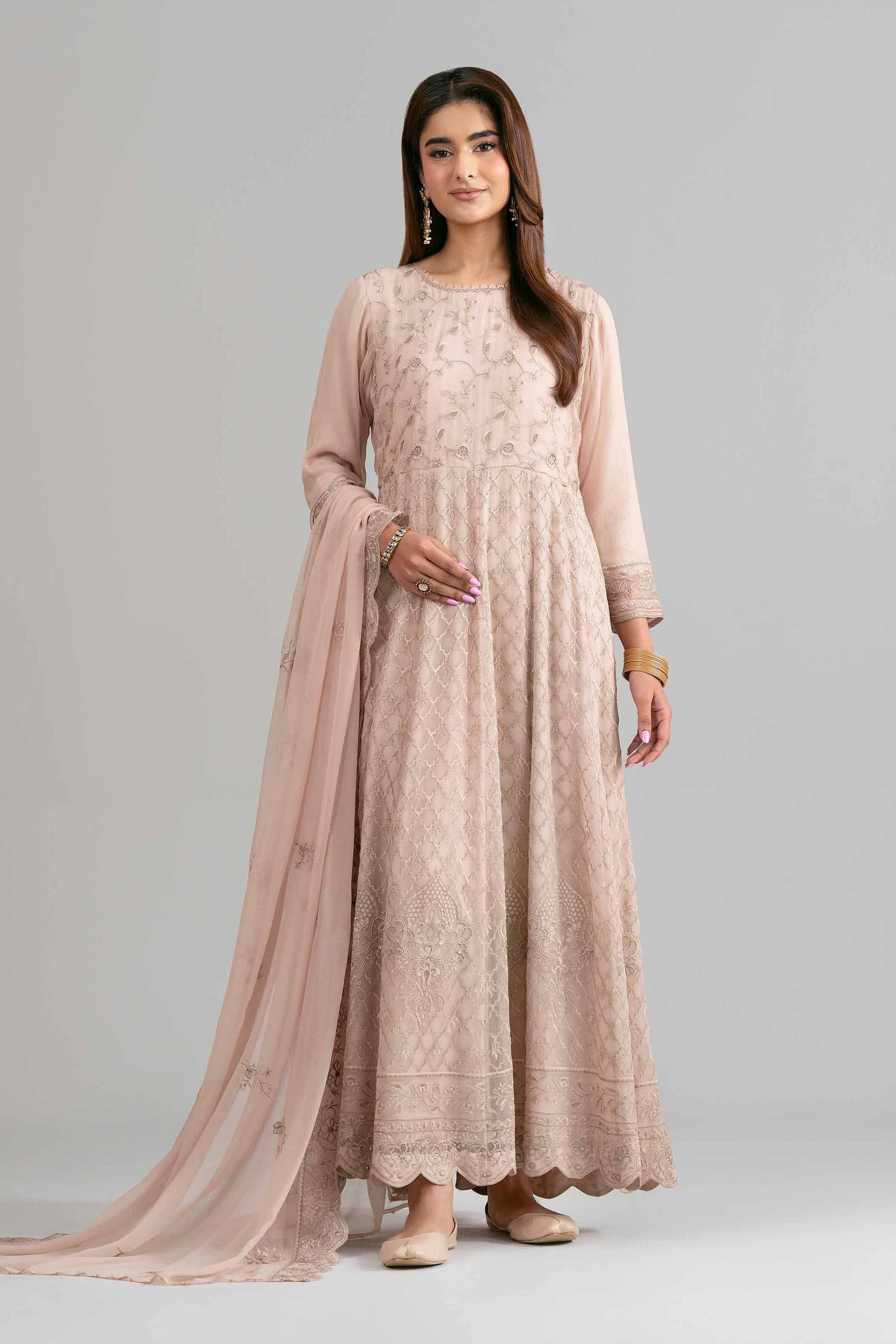 2 Piece - Embroidered Suit - 42619955 for Women - Ready to Stitch Collection | Nishat | Shop Online