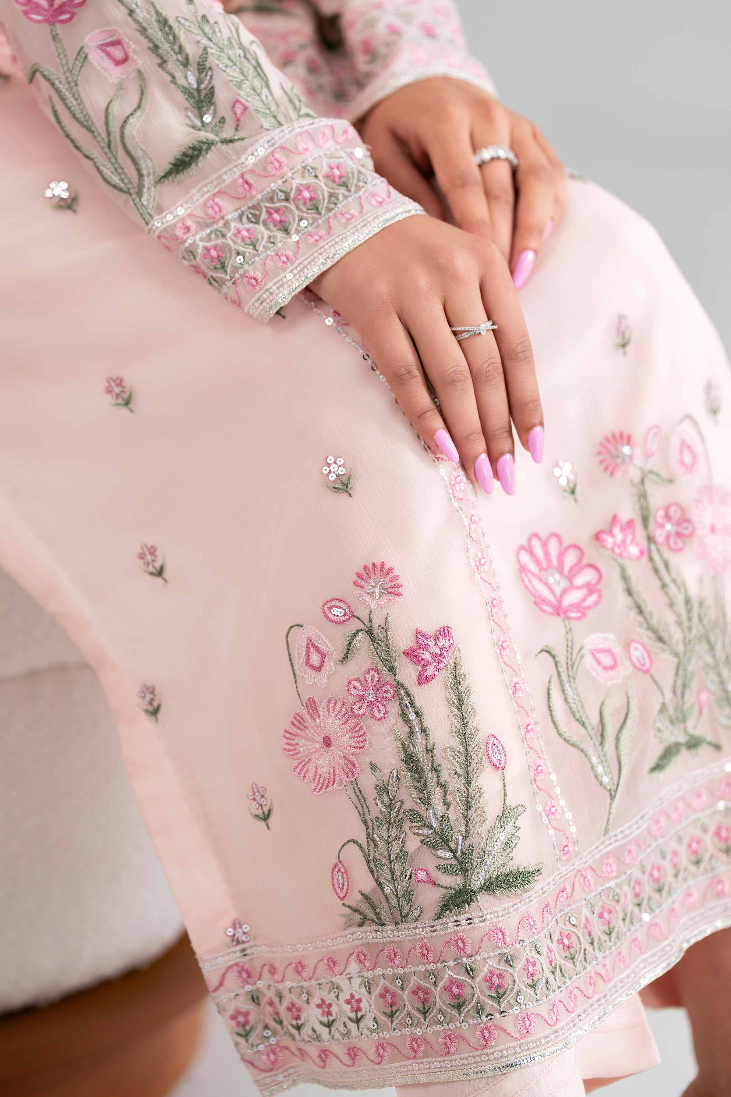 3 Piece - Embroidered Suit - 42619958 for Women - Ready to Stitch Collection | Nishat | Shop Online