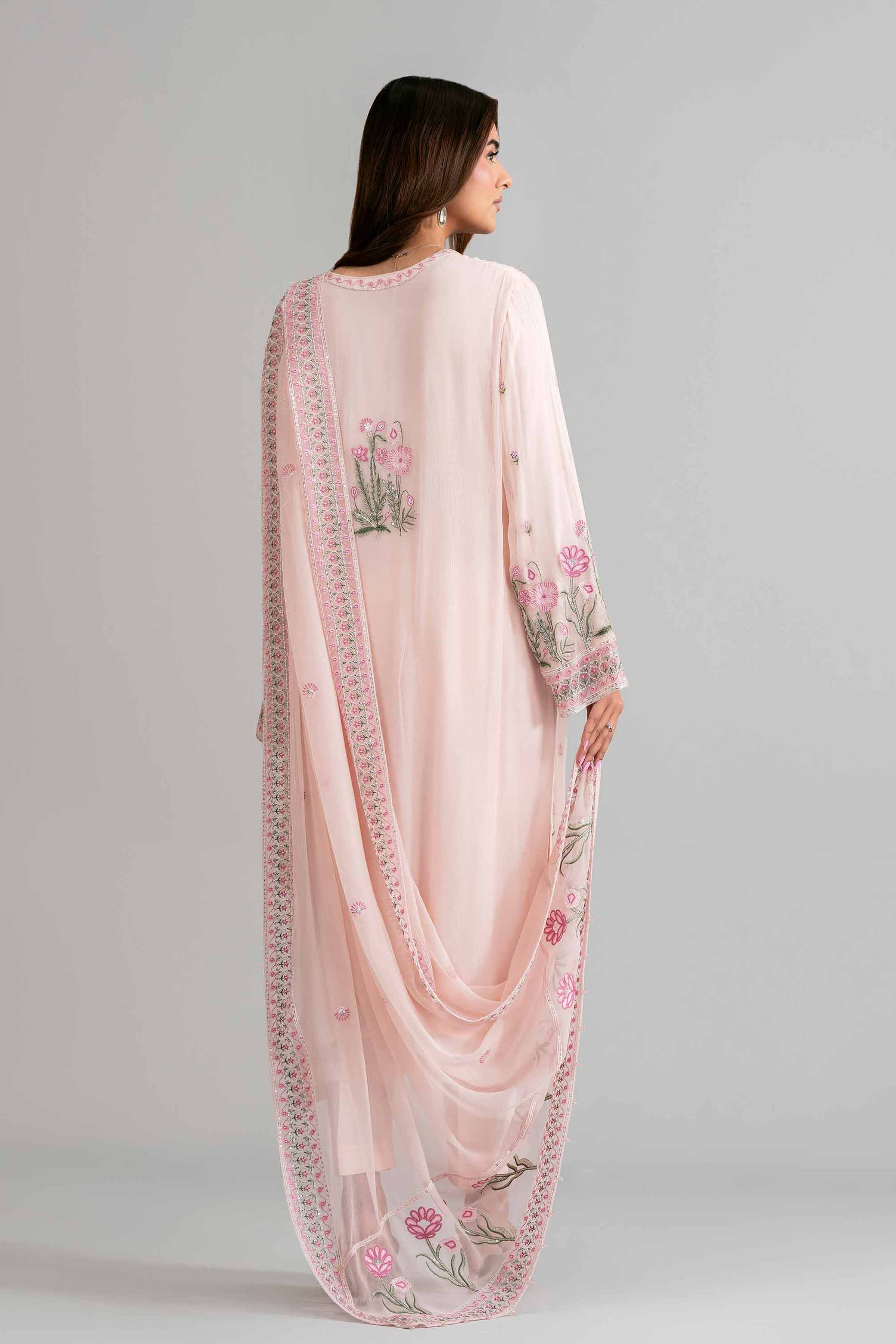 3 Piece - Embroidered Suit - 42619958 for Women - Ready to Stitch Collection | Nishat | Shop Online