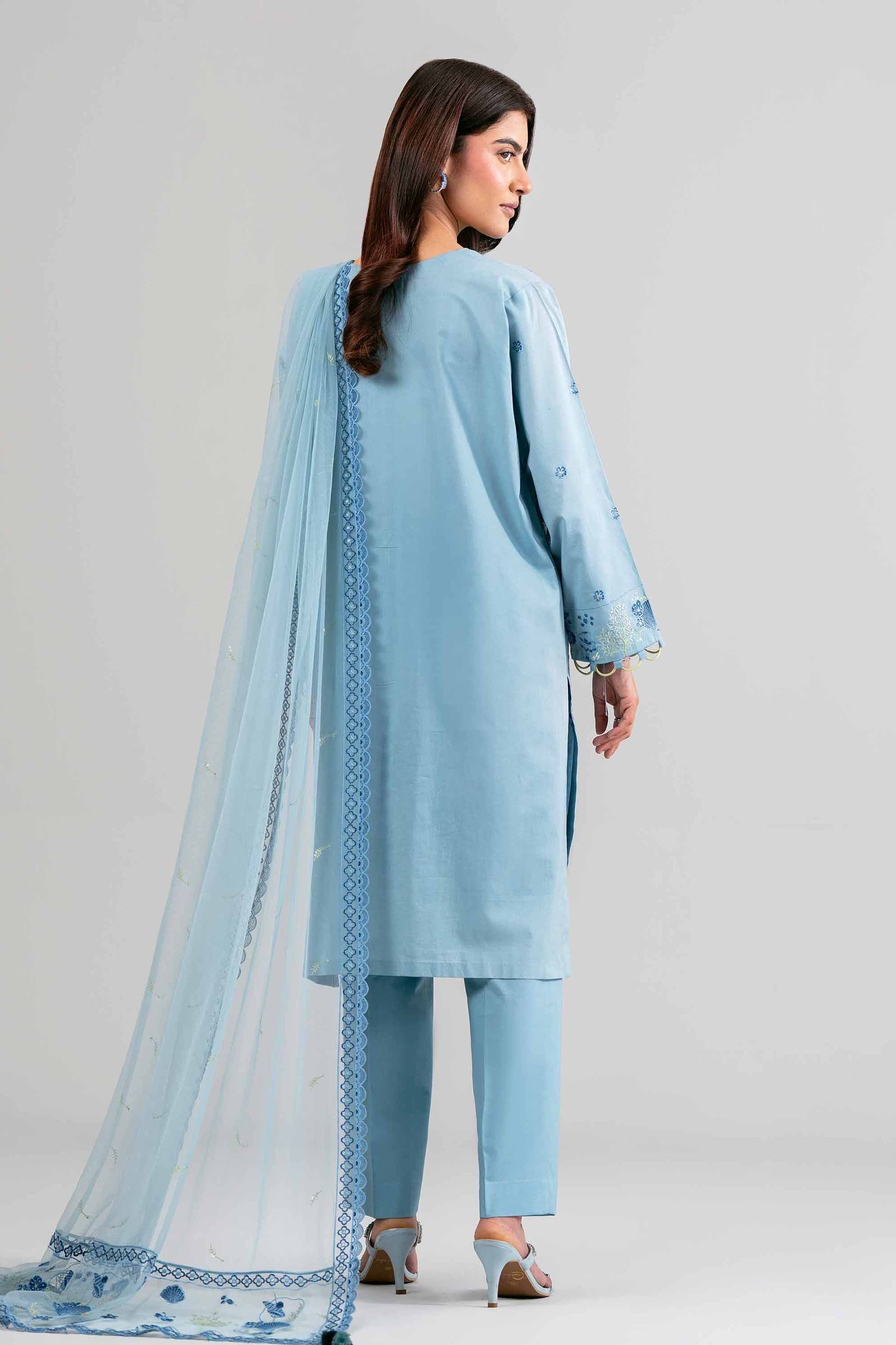 3 Piece - Embroidered Suit - 42619960 for Women - Ready to Stitch Collection | Nishat | Shop Online