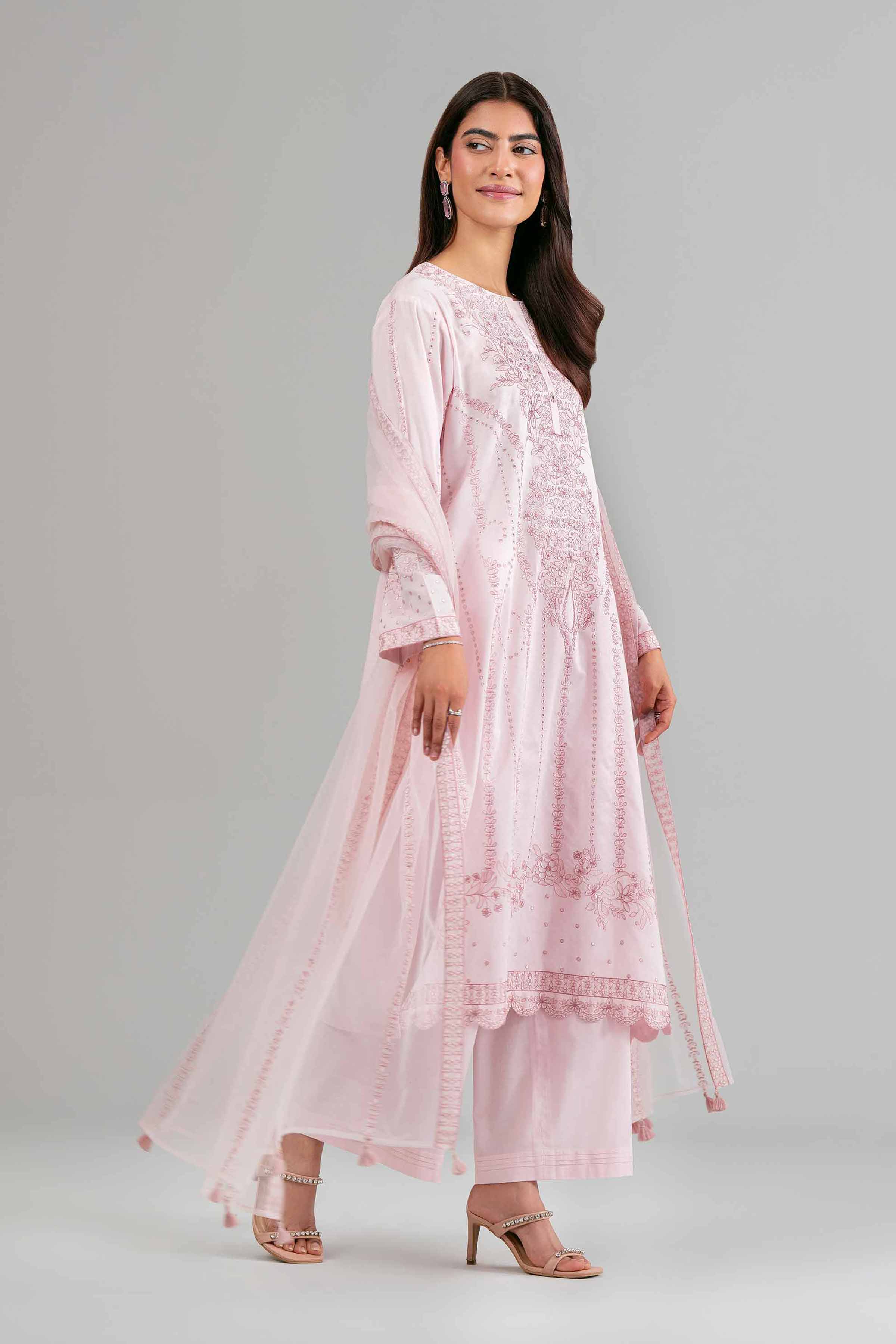 3 Piece - Embroidered Suit - 42619961