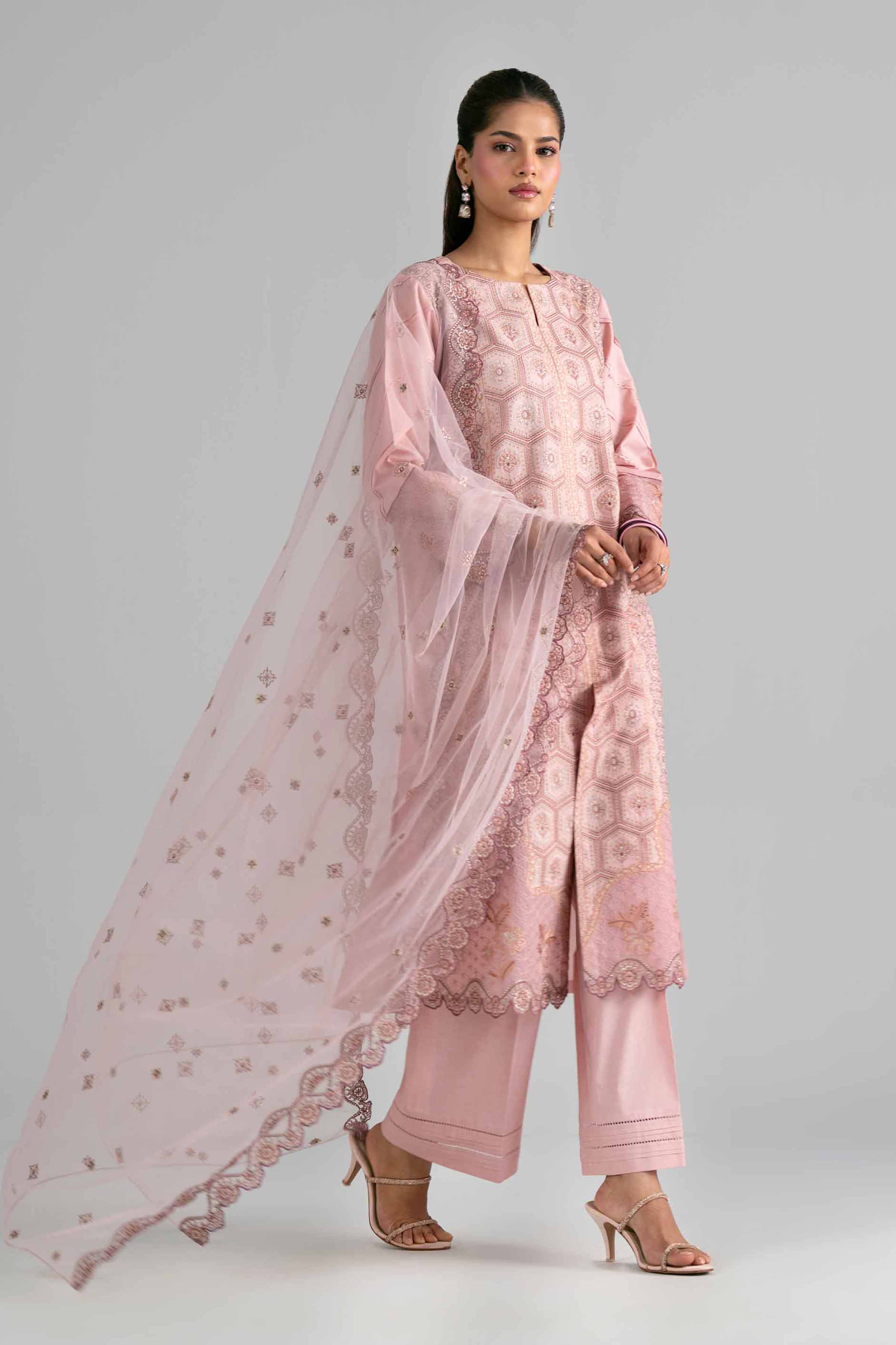3 Piece - Embroidered Suit - 42619968