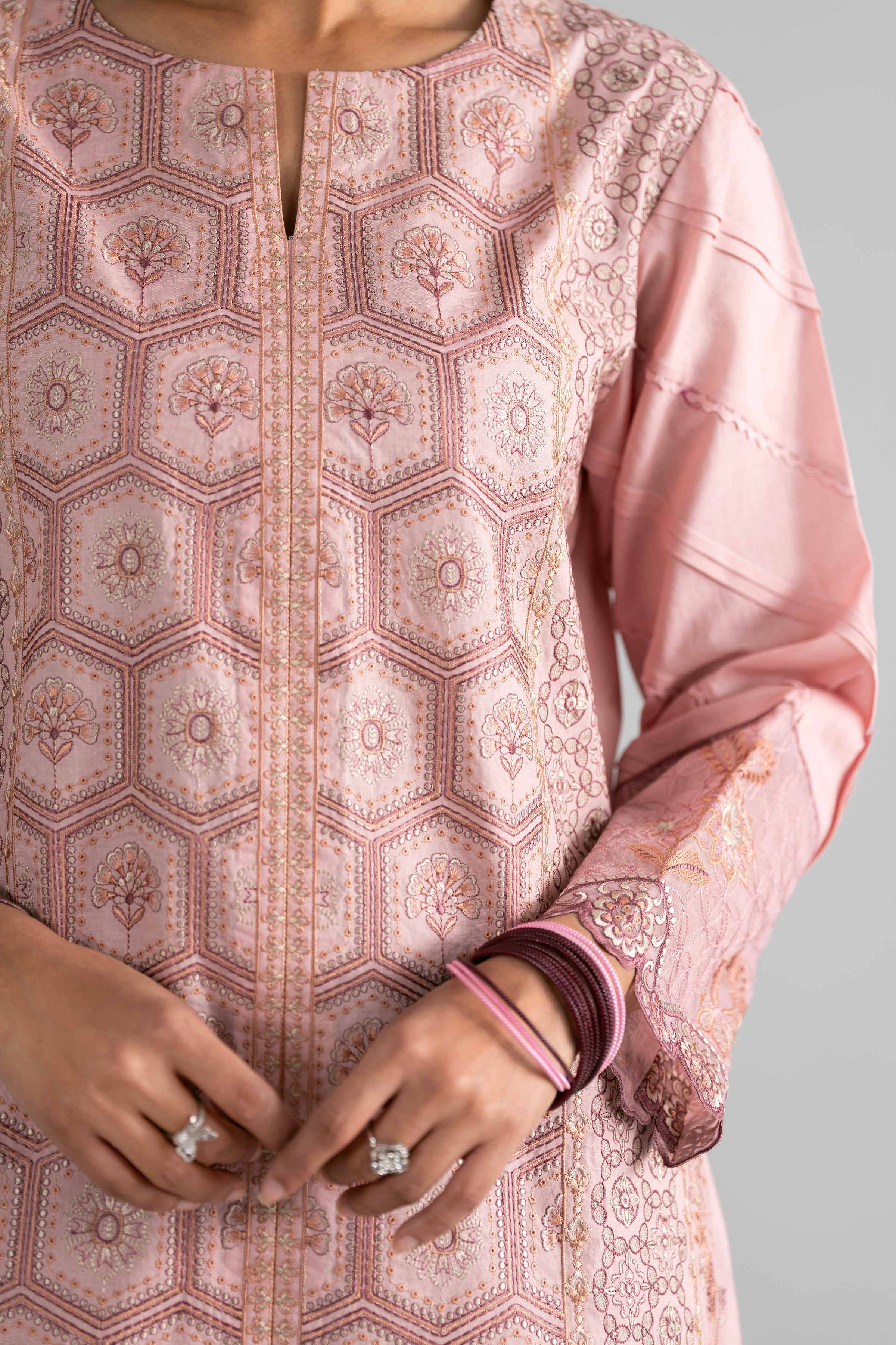 3 Piece - Embroidered Suit - 42619968