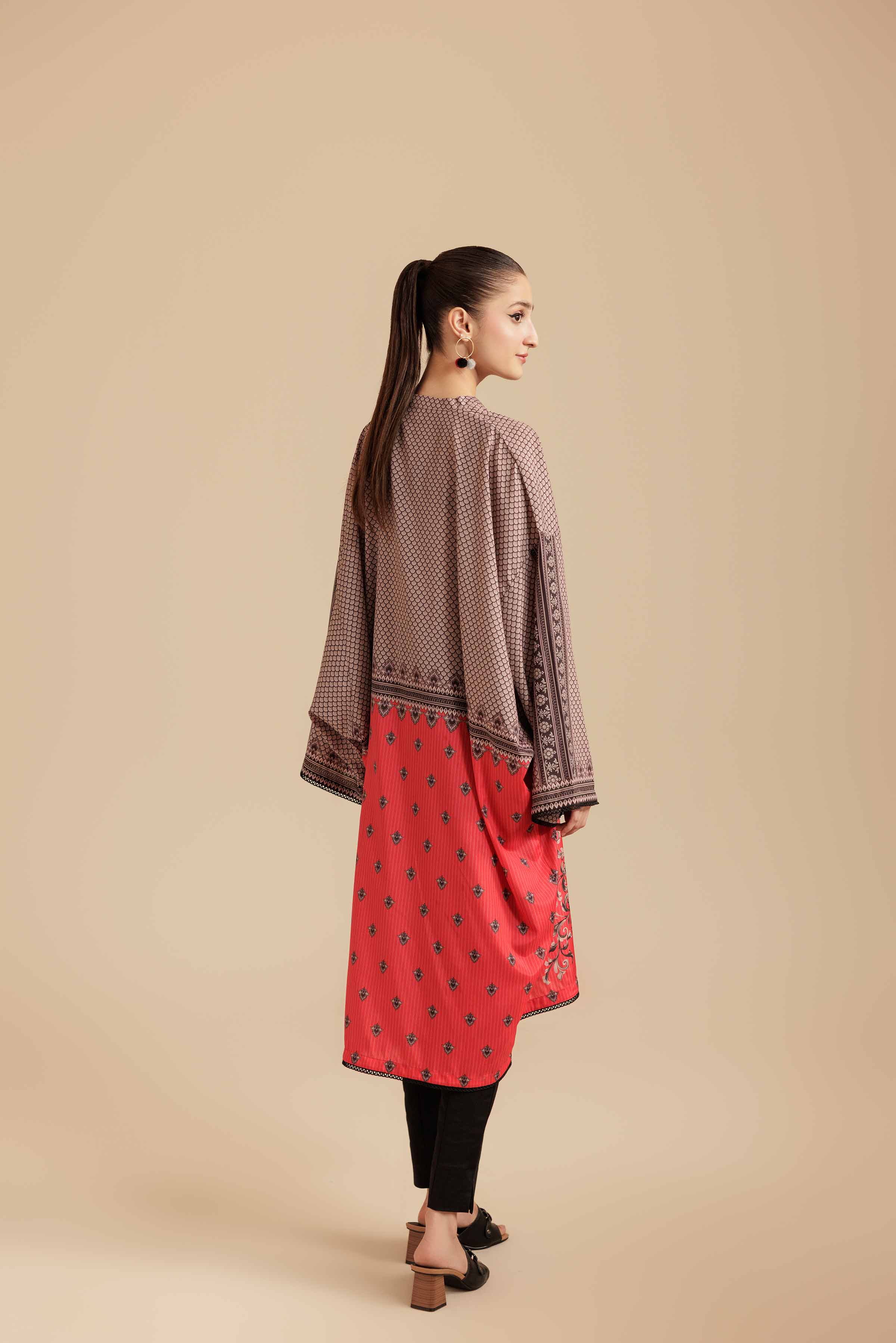 Printed Tunic - AS25-104 for Women - Pret Collection | Nishat | Shop Online