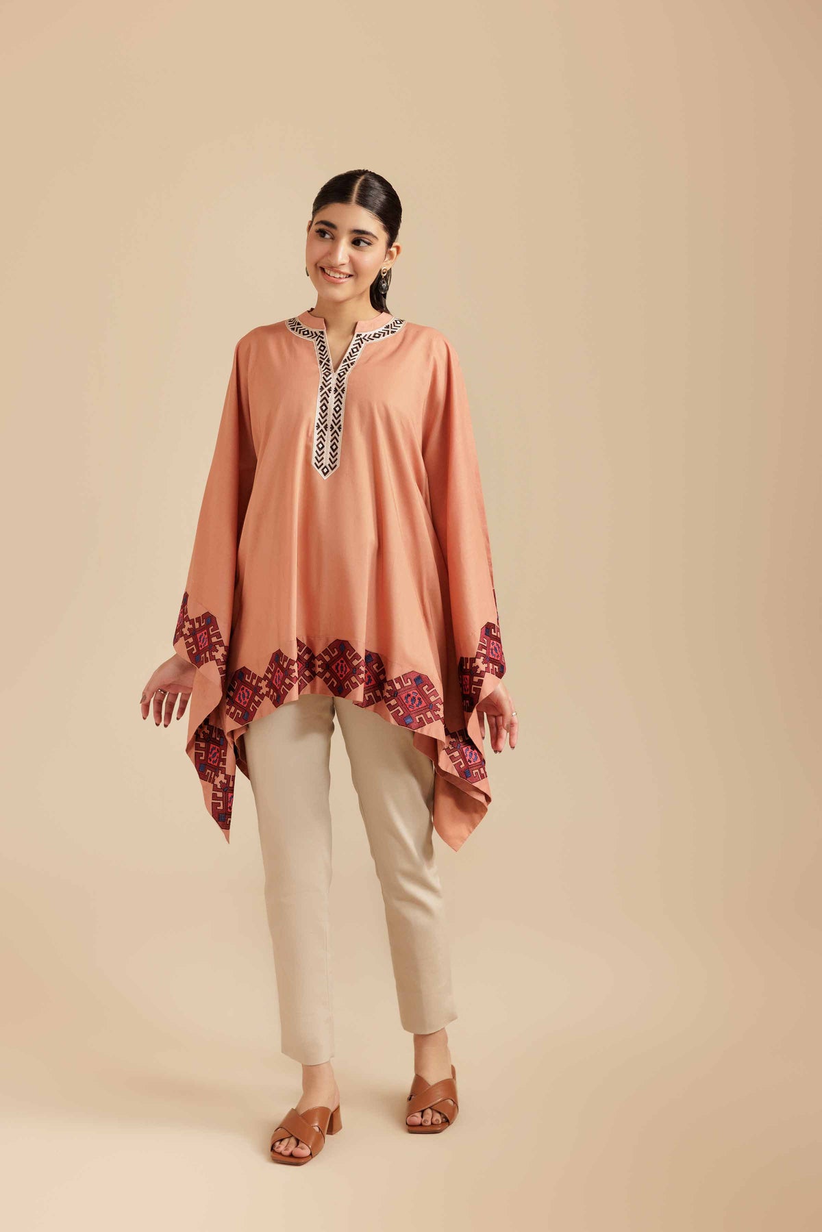 Embroidered Tunic - AS25-112 for Women - Pret Collection | Nishat | Shop Online