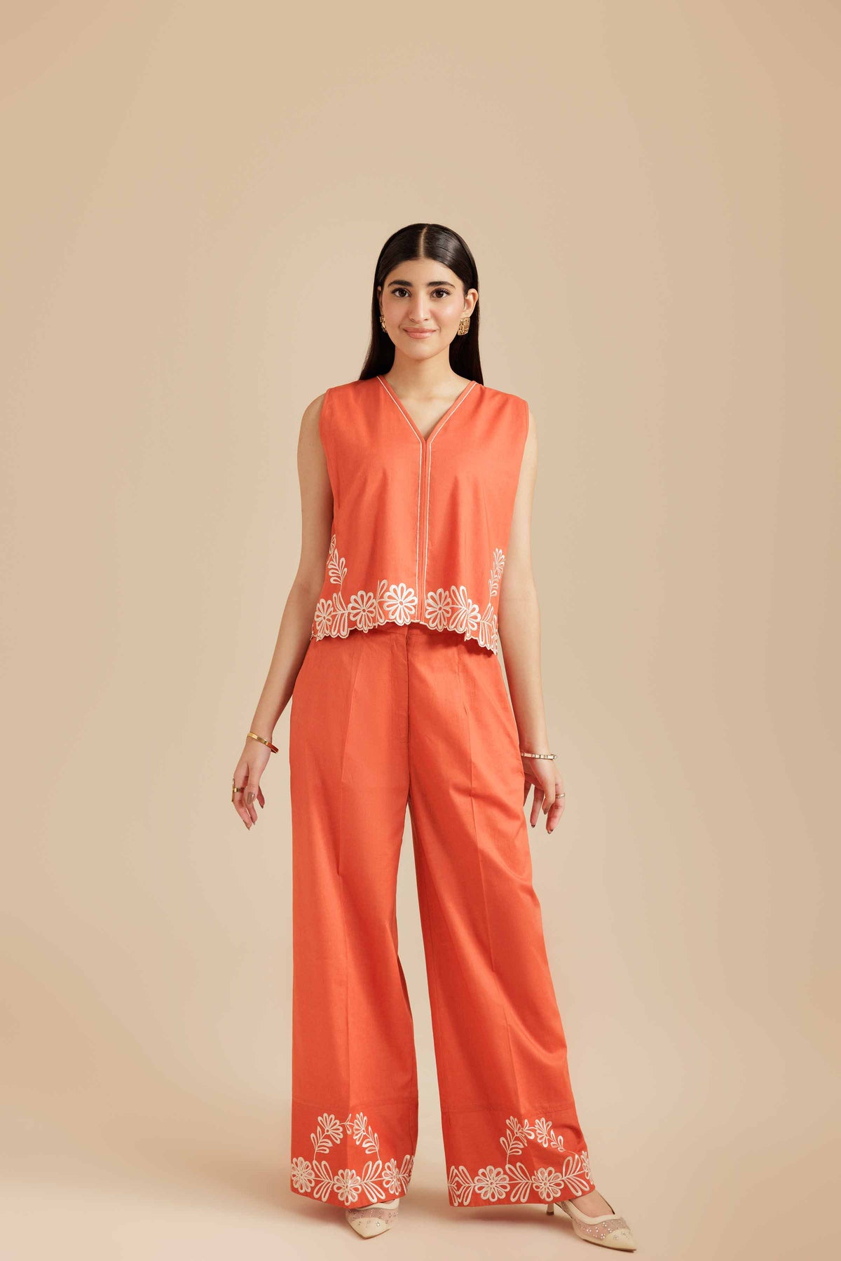 2 Piece - Embroidered Suit - AS25-117 for Women - Pret Collection | Nishat | Shop Online