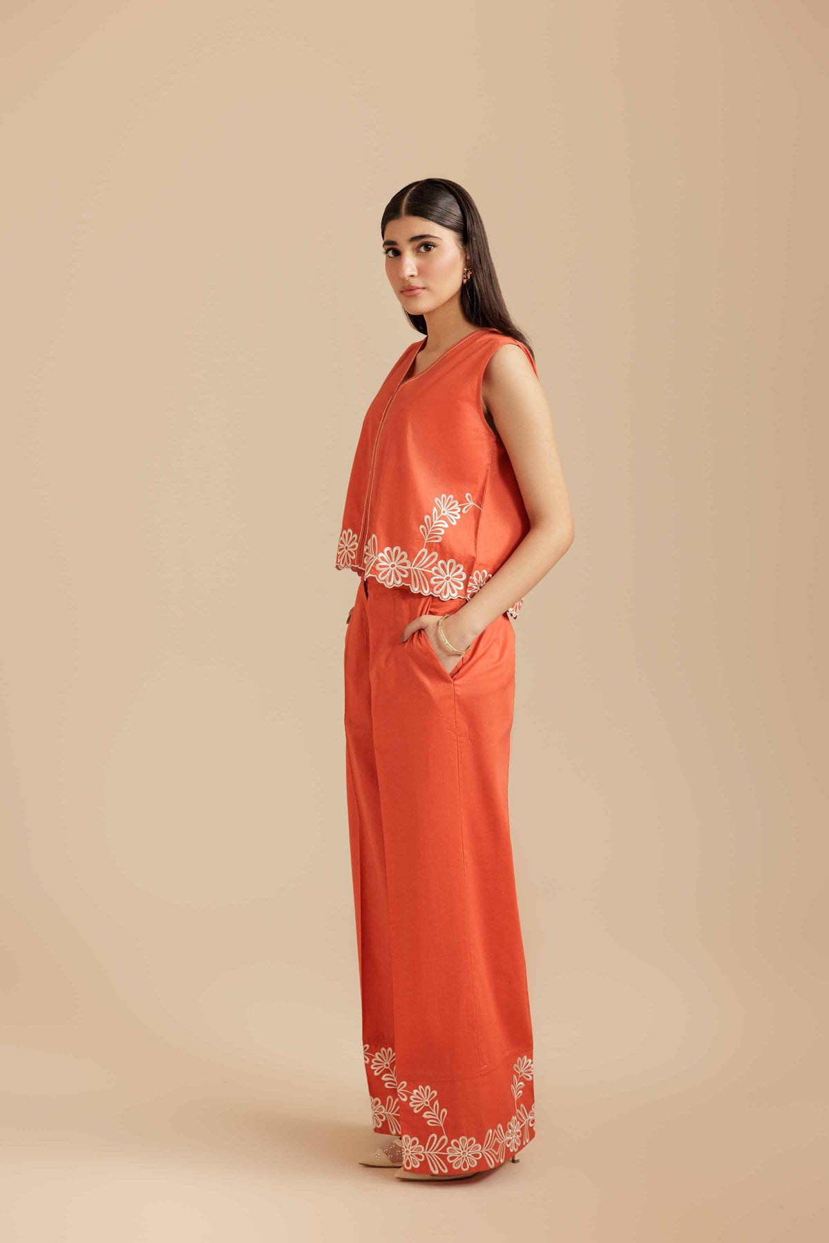 2 Piece - Embroidered Suit - AS25-117 for Women - Pret Collection | Nishat | Shop Online