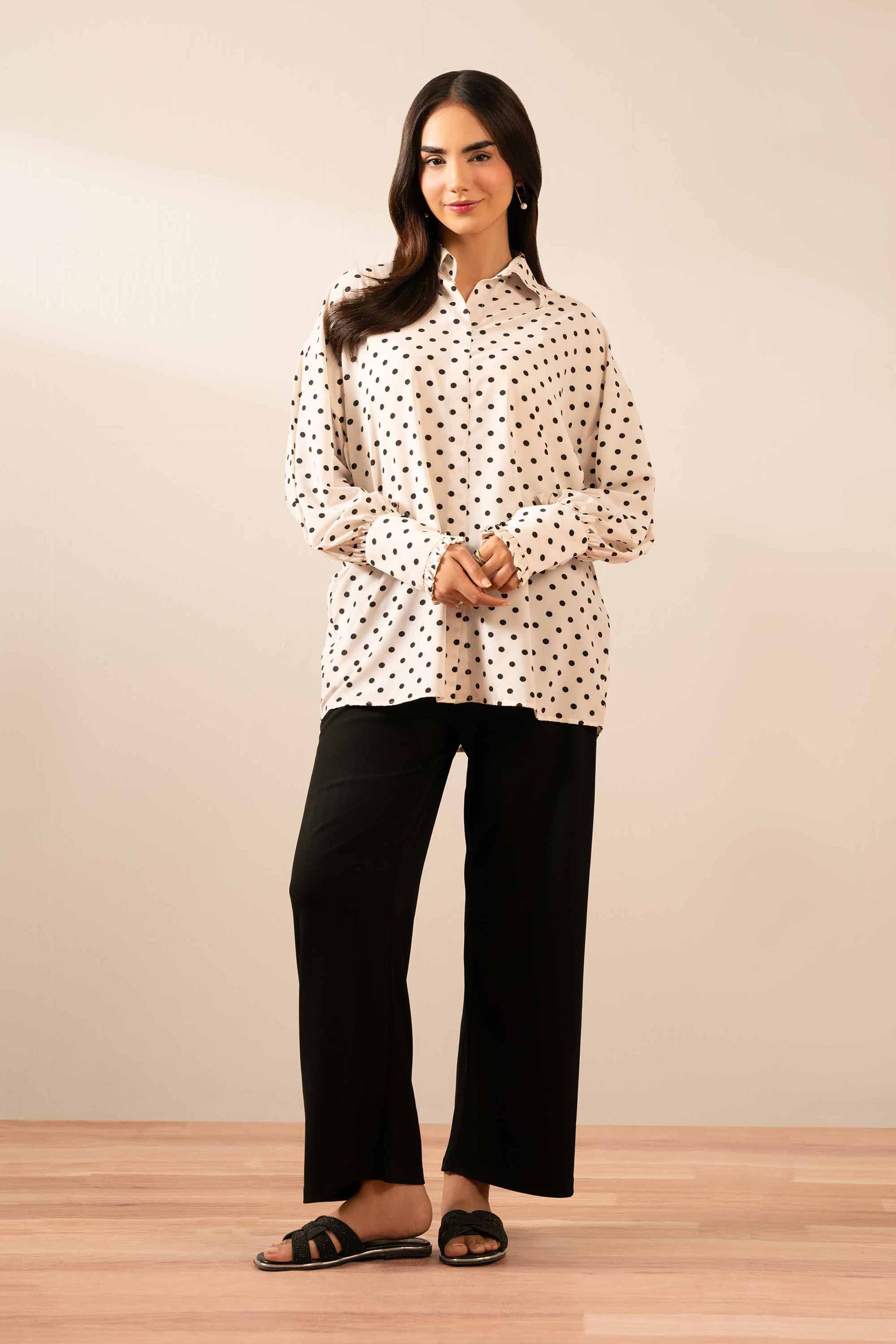 Printed Tunic - AS25-124 for Women - Pret Collection | Nishat | Shop Online