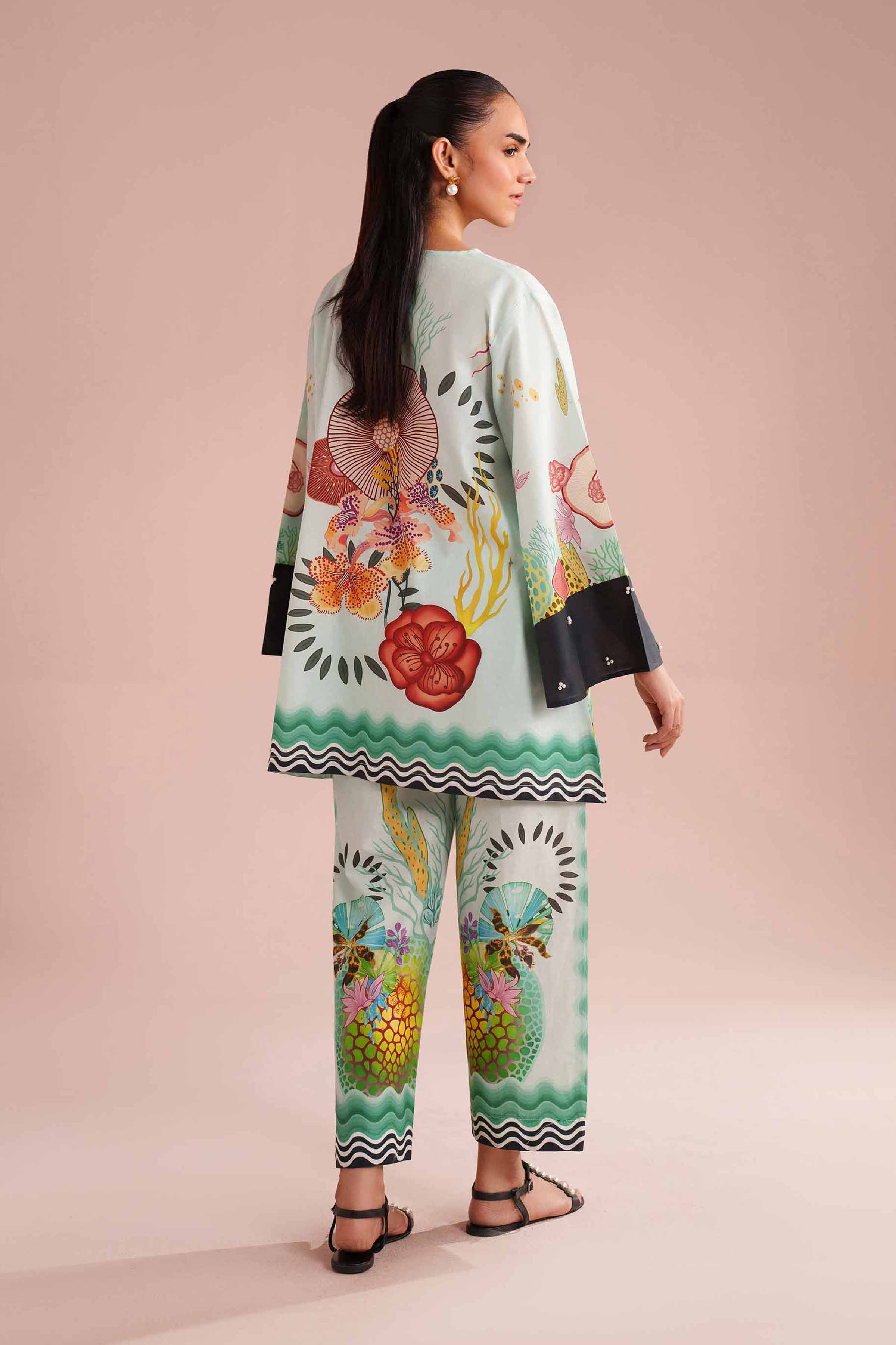 2 Piece - Printed Suit - AS26-02 for Women - Pret Collection | Nishat | Shop Online