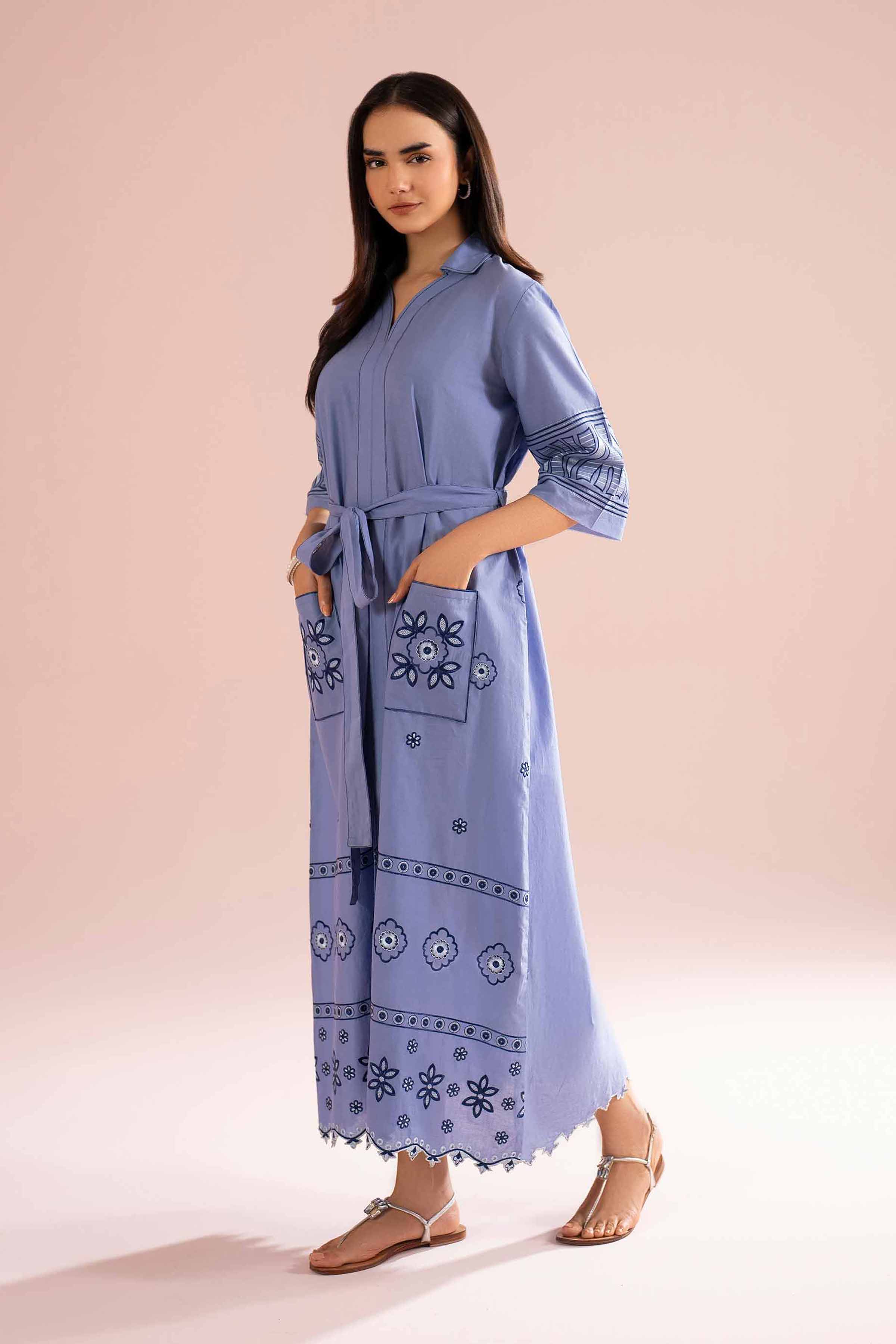 Embroidered Dress - AS26-03 for Women - Pret Collection | Nishat | Shop Online
