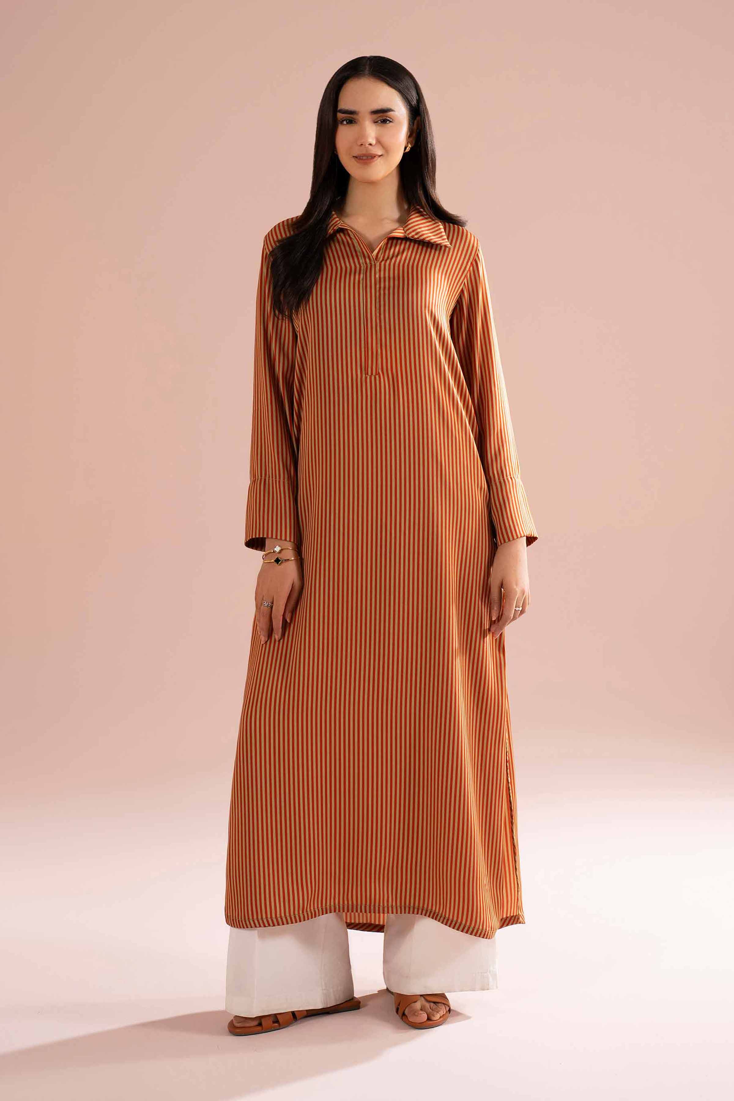 Embroidered Dress - AS26-08 for Women - Pret Collection | Nishat | Shop Online