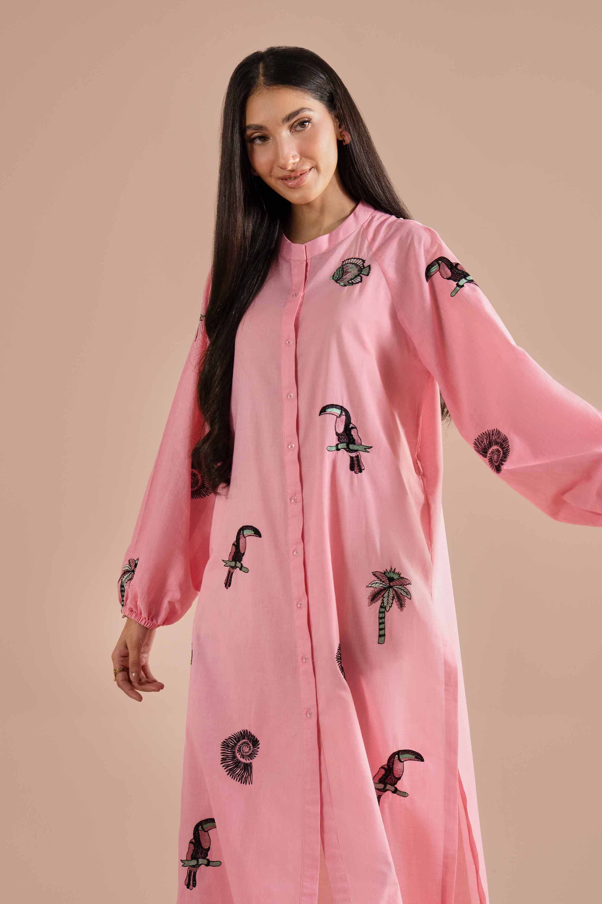 Embroidered Dress - AS26-09 for Women - Pret Collection | Nishat | Shop Online