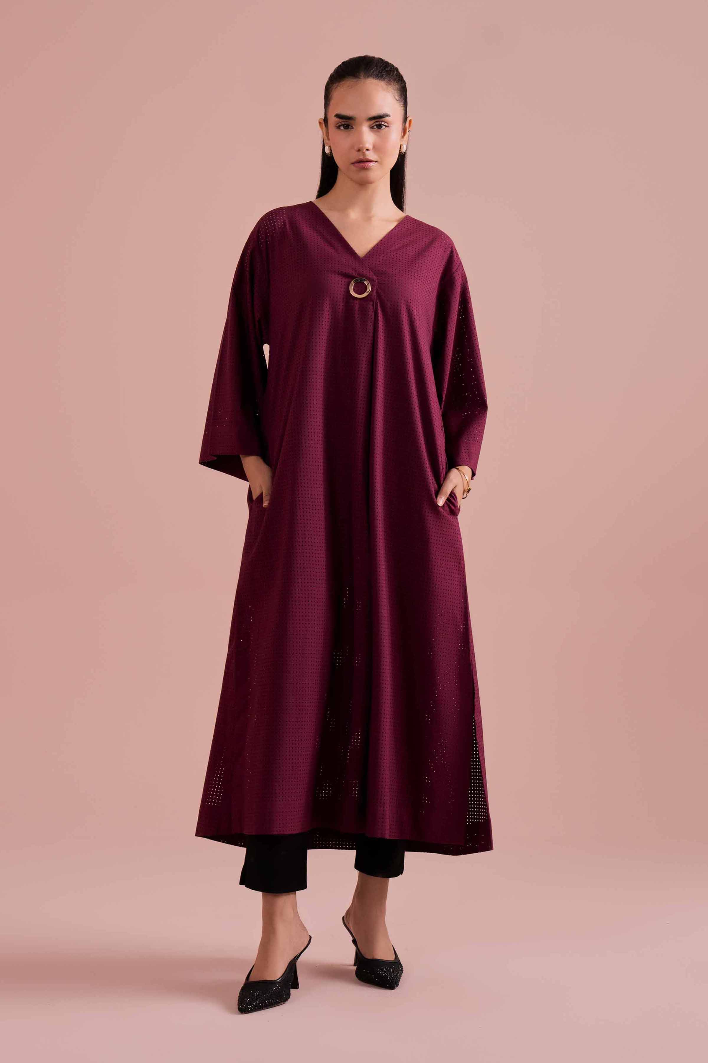 Basic Dress - AS26-10 for Women - Pret Collection | Nishat | Shop Online