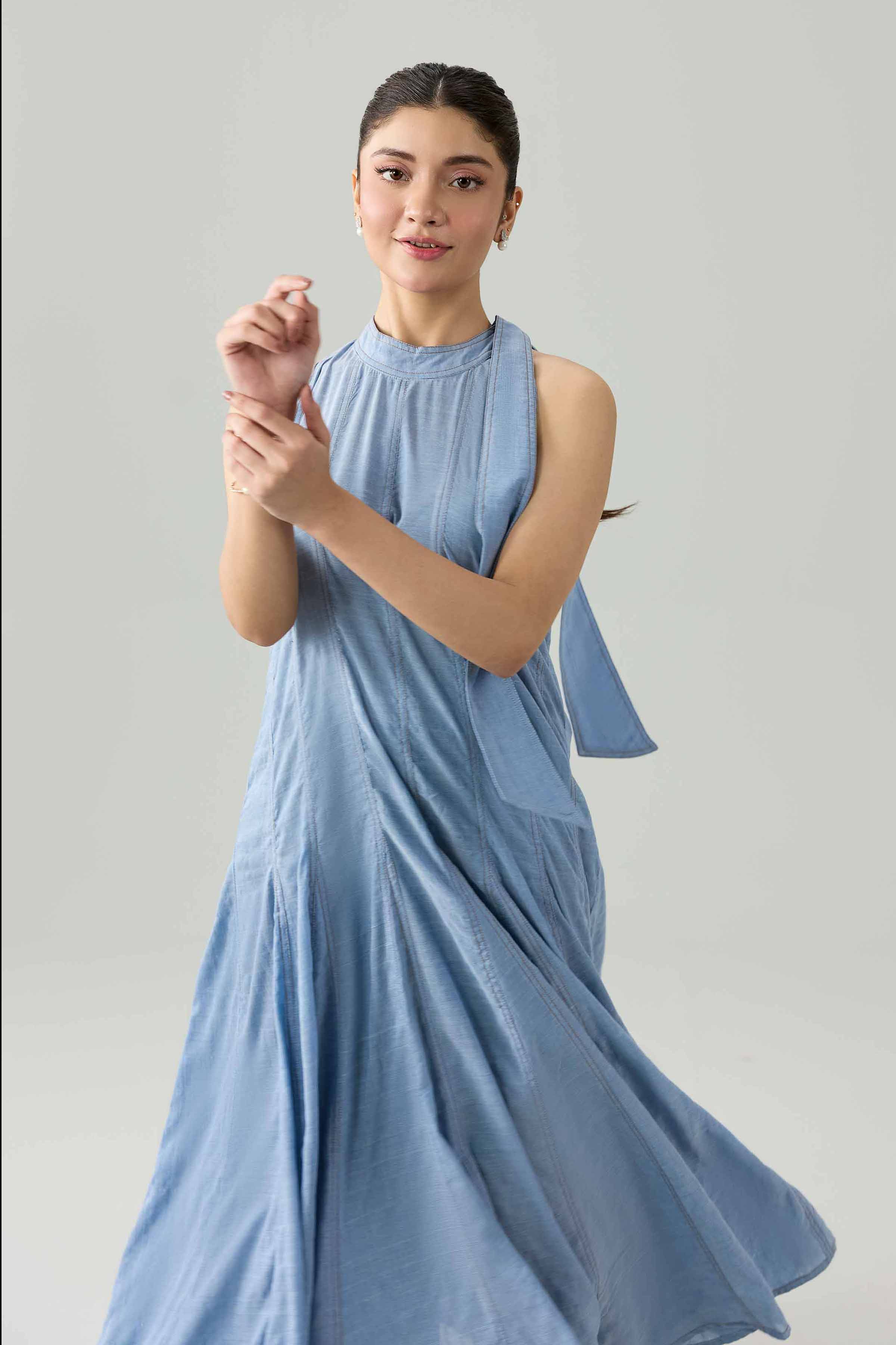Solid Dress - AS26-100