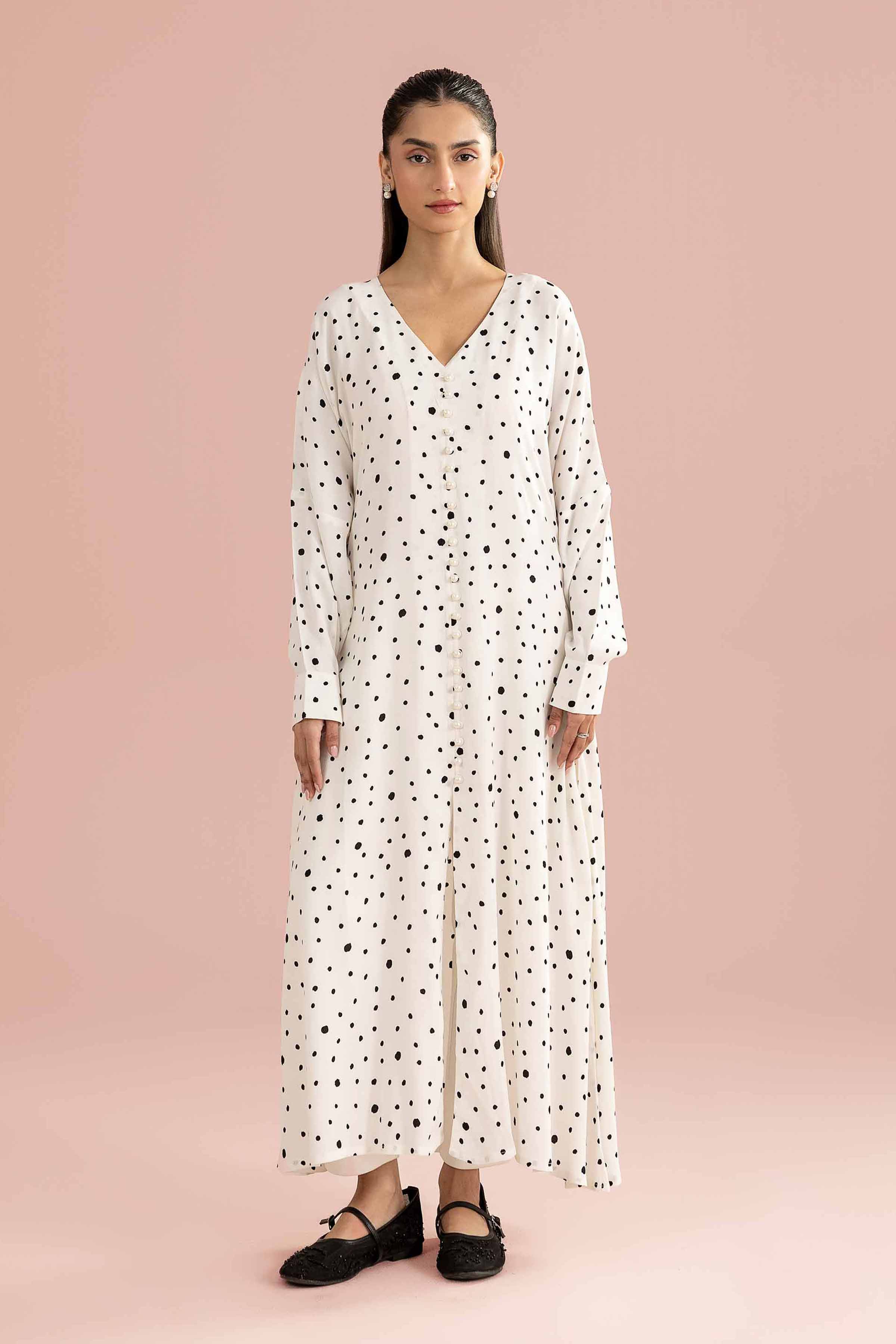 Printed Dress - AS26-105 for Women - Pret Collection | Nishat | Shop Online