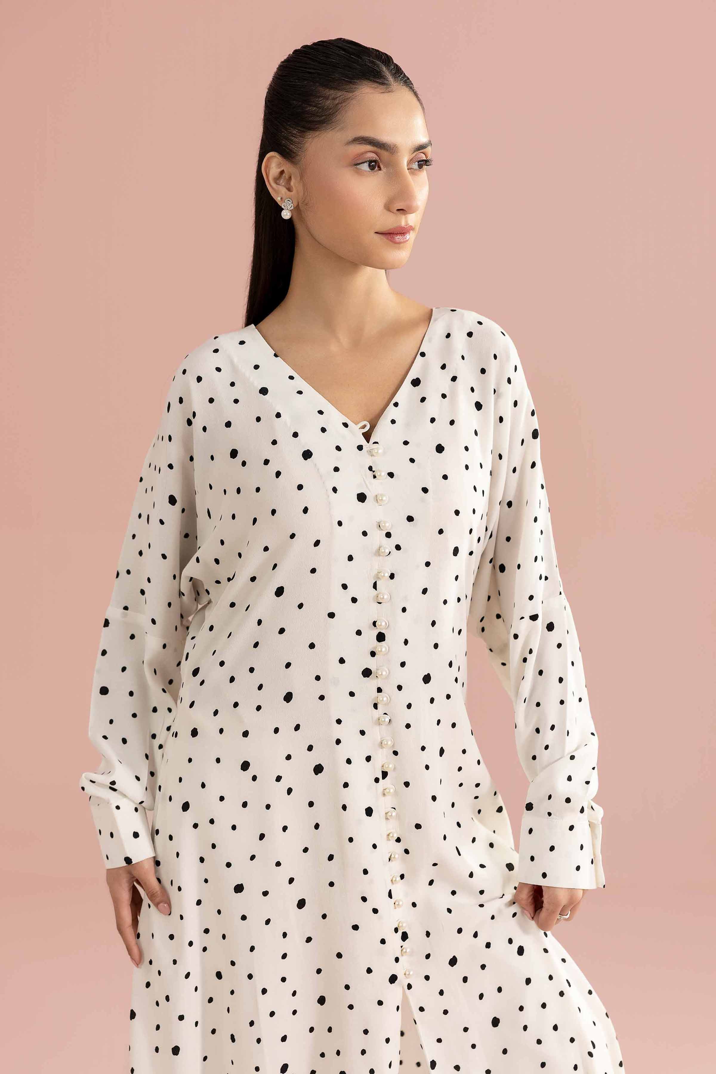 Printed Dress - AS26-105 for Women - Pret Collection | Nishat | Shop Online