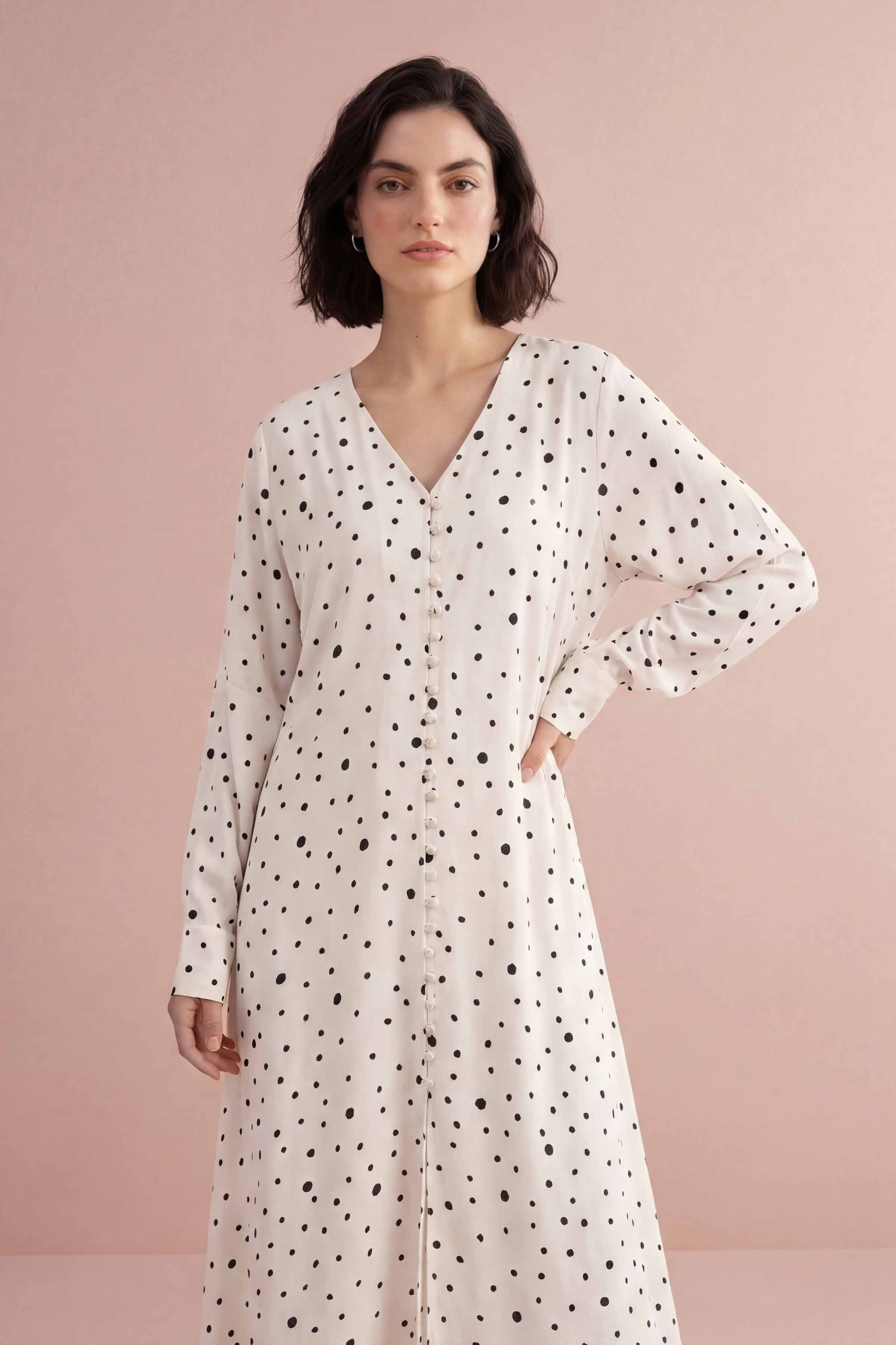 Printed Dress - AS26-105