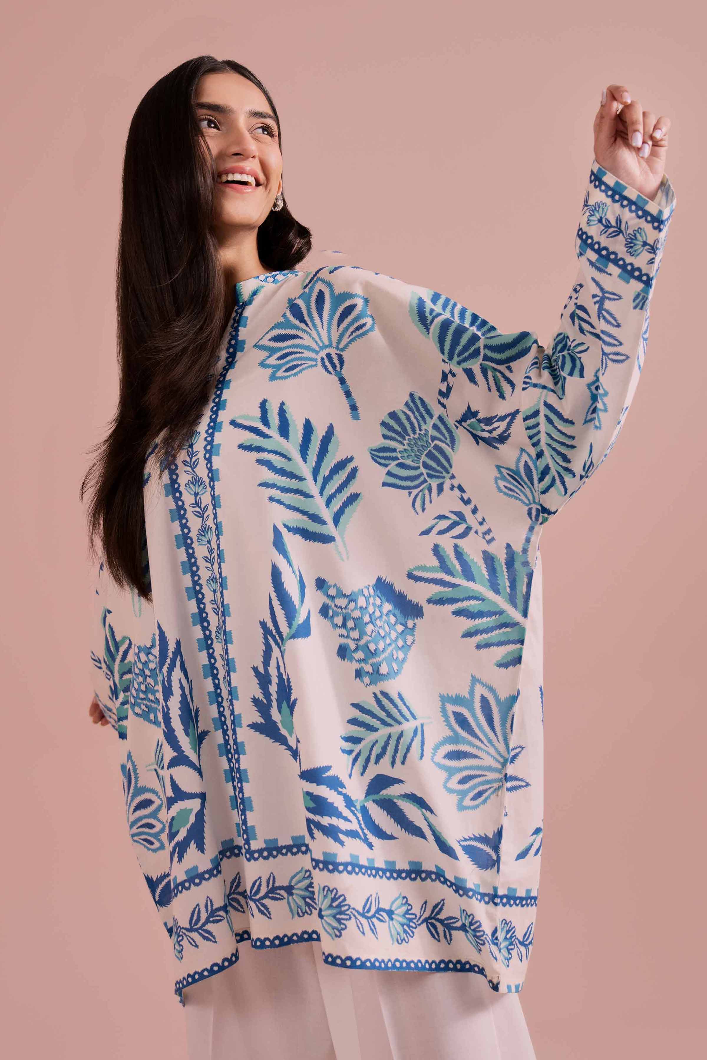 Printed Tunic - AS26-13 for Women - Pret Collection | Nishat | Shop Online