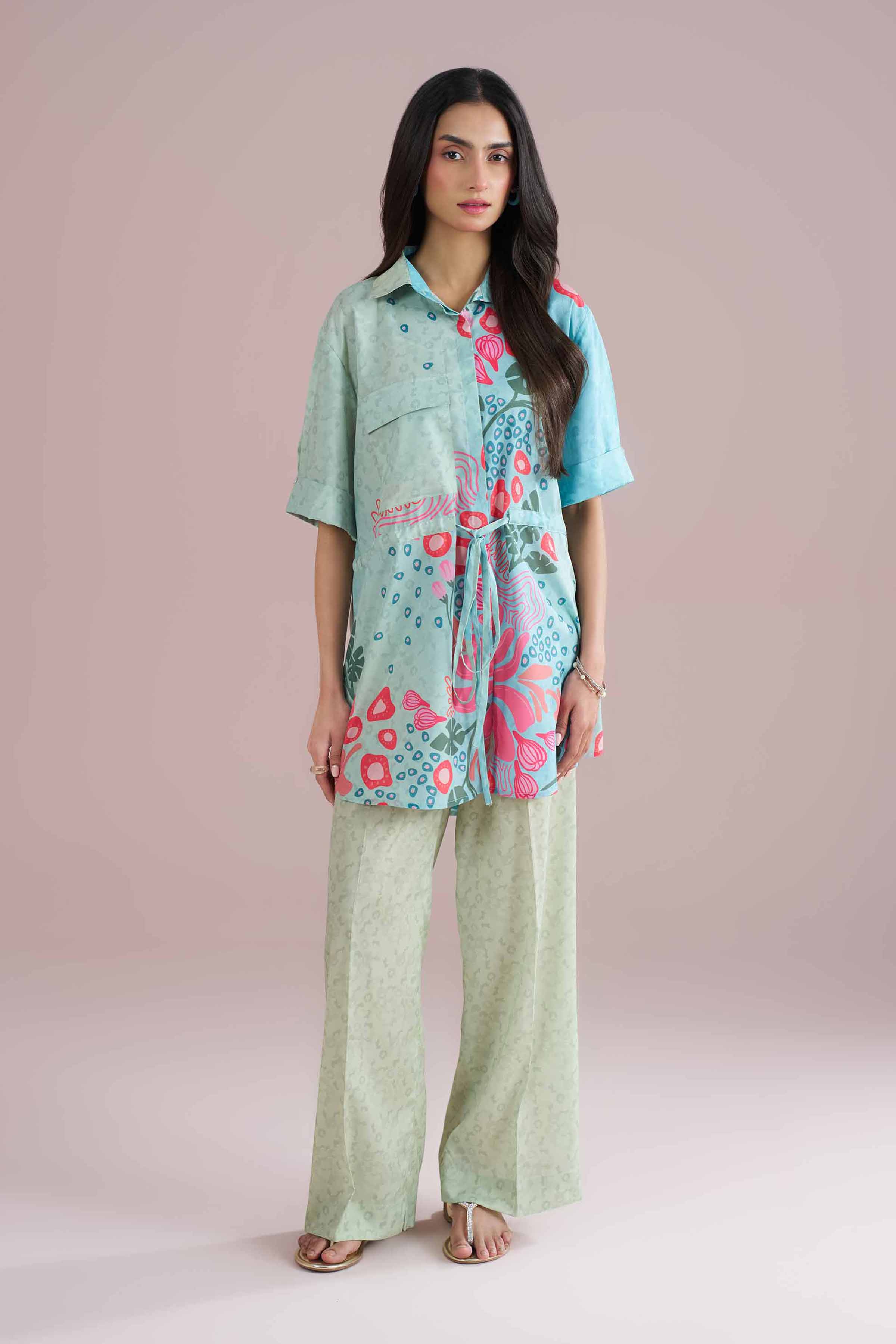 2 Piece - Printed Suit - AS26-17 for Women - Pret Collection | Nishat | Shop Online