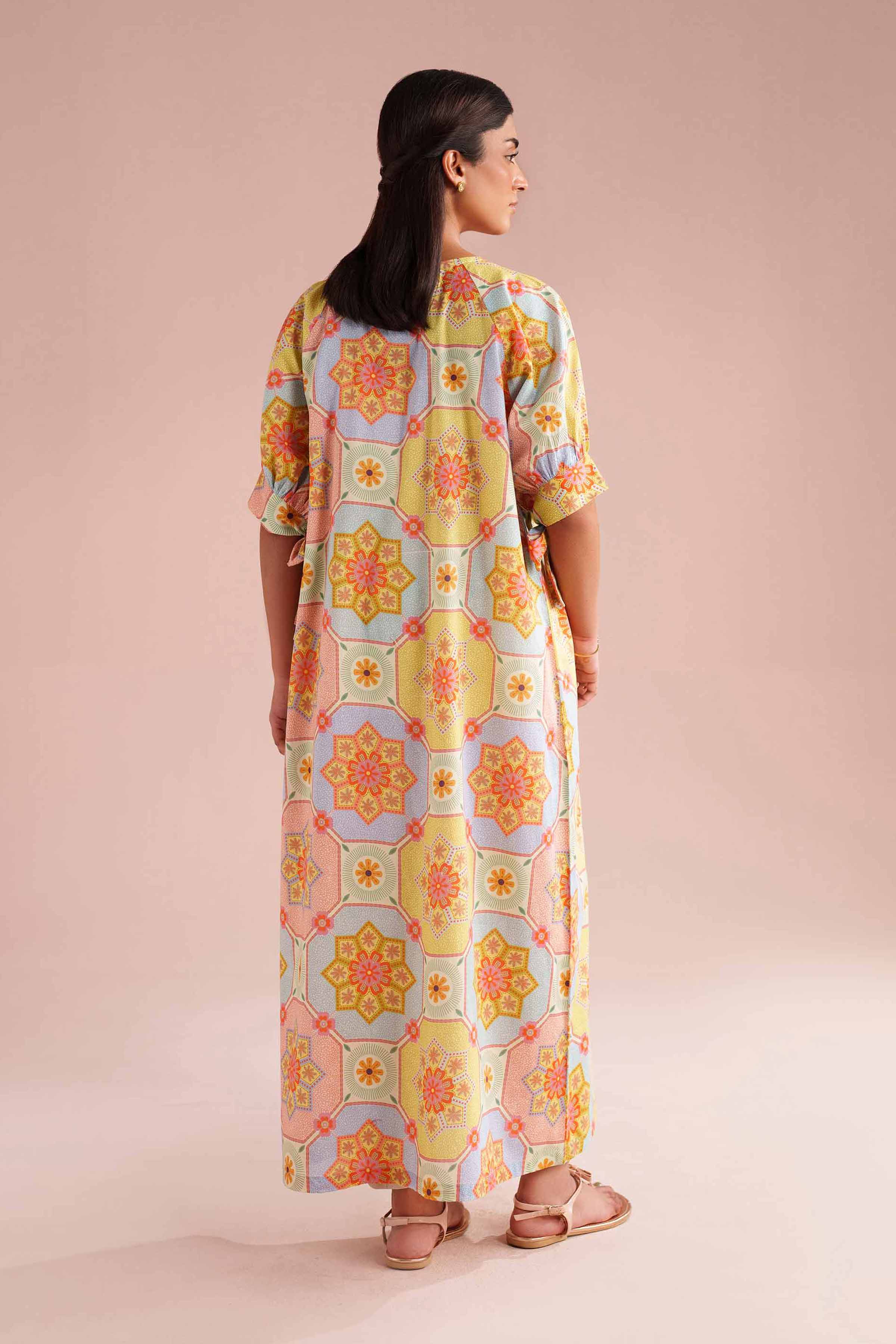 Printed Dress - AS26-19 for Women - Pret Collection | Nishat | Shop Online