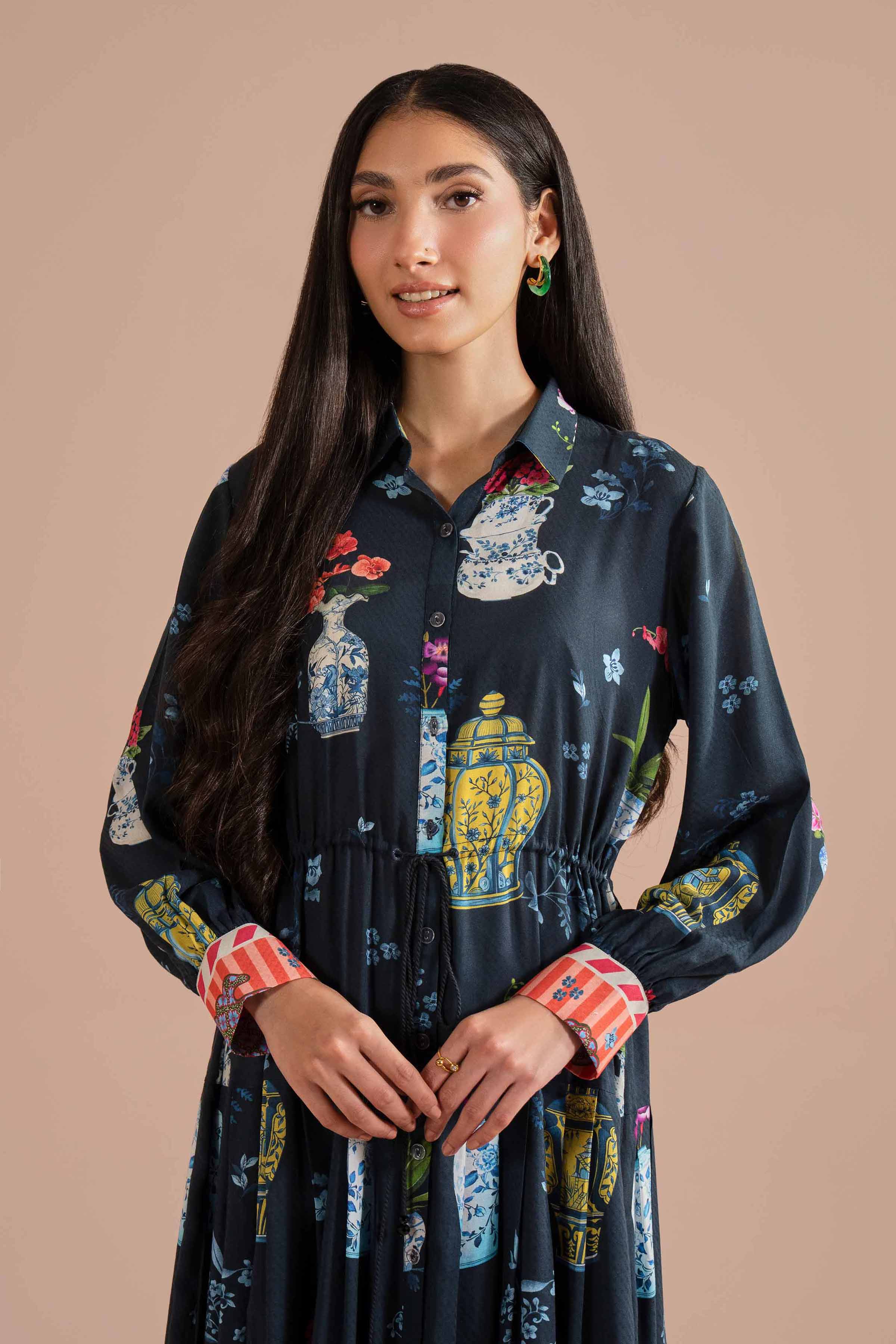 Printed Dress - AS26-22