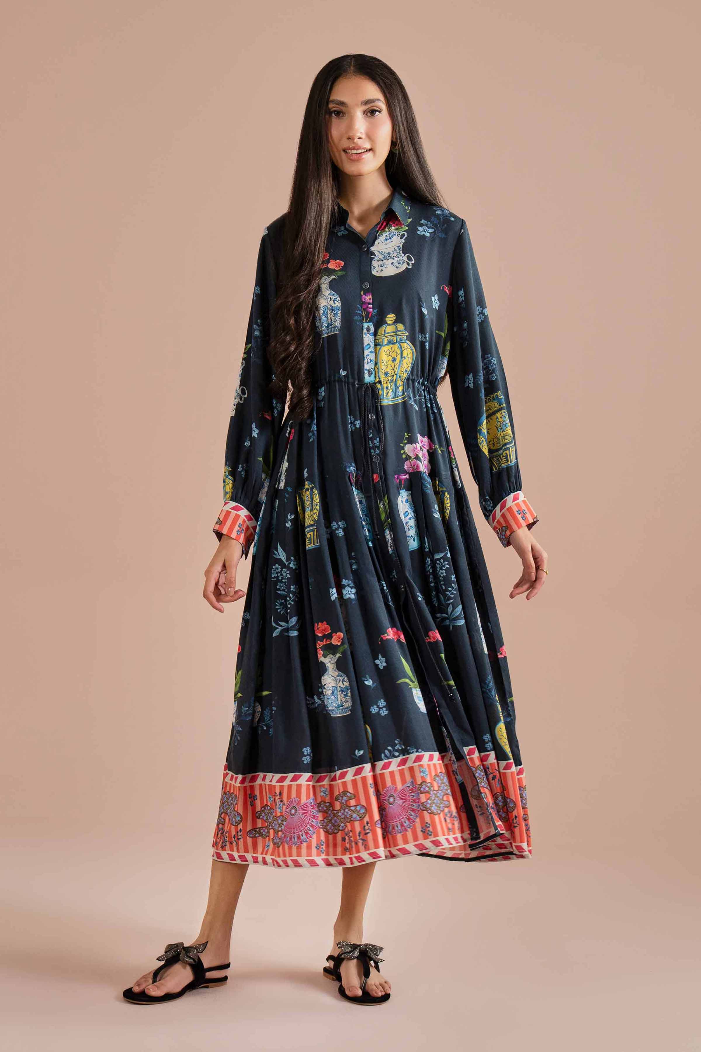 Printed Dress - AS26-22