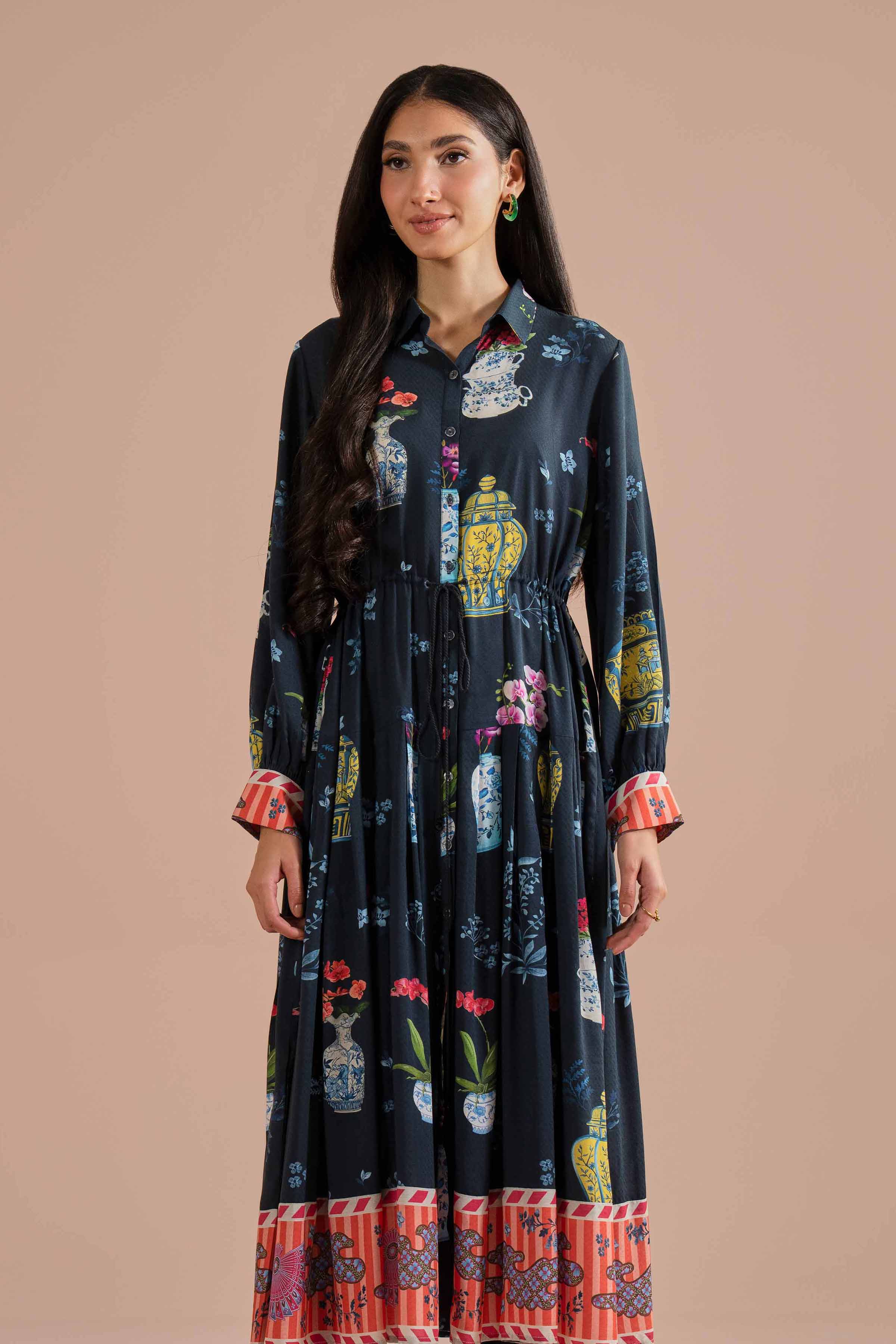 Printed Dress - AS26-22