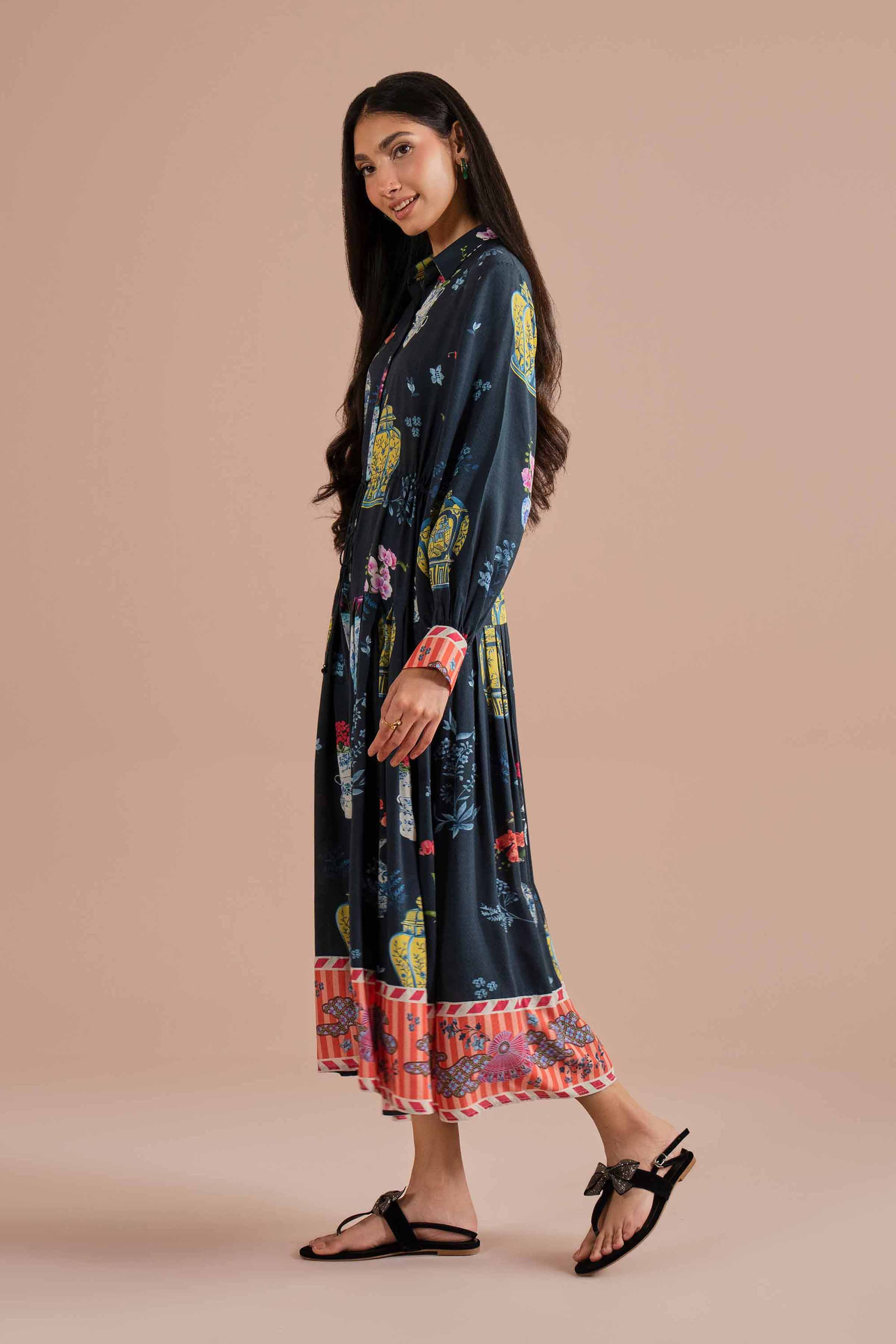 Printed Dress - AS26-22