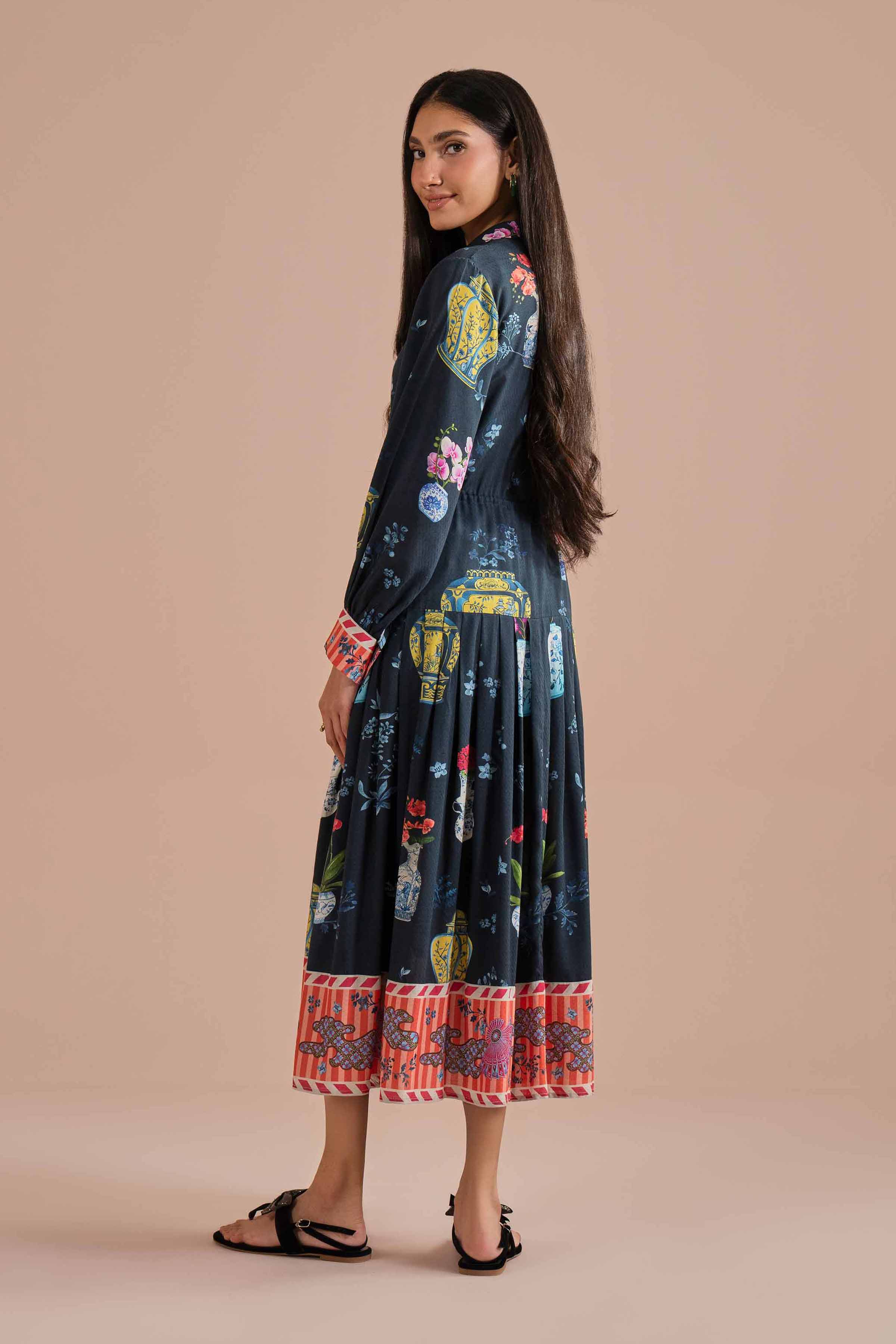 Printed Dress - AS26-22