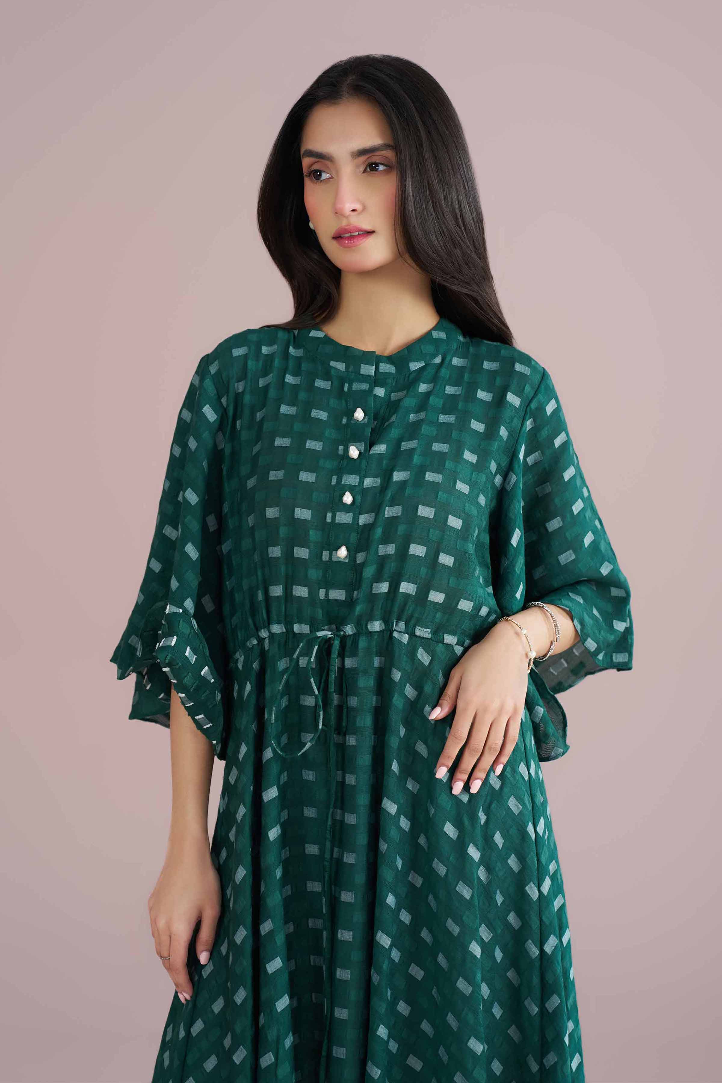 Basic Dress - AS26-27 for Women - Pret Collection | Nishat | Shop Online