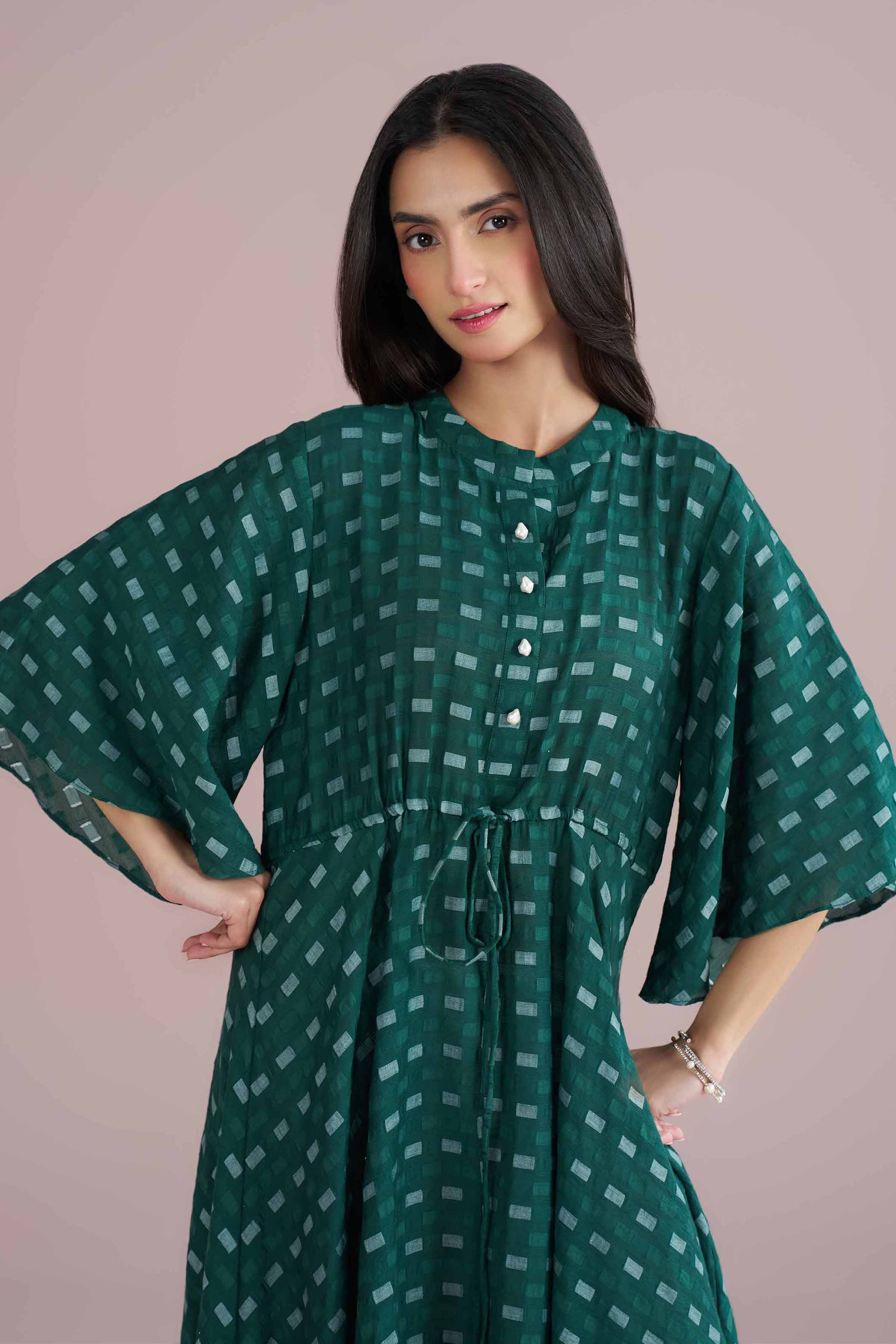 Basic Dress - AS26-27 for Women - Pret Collection | Nishat | Shop Online