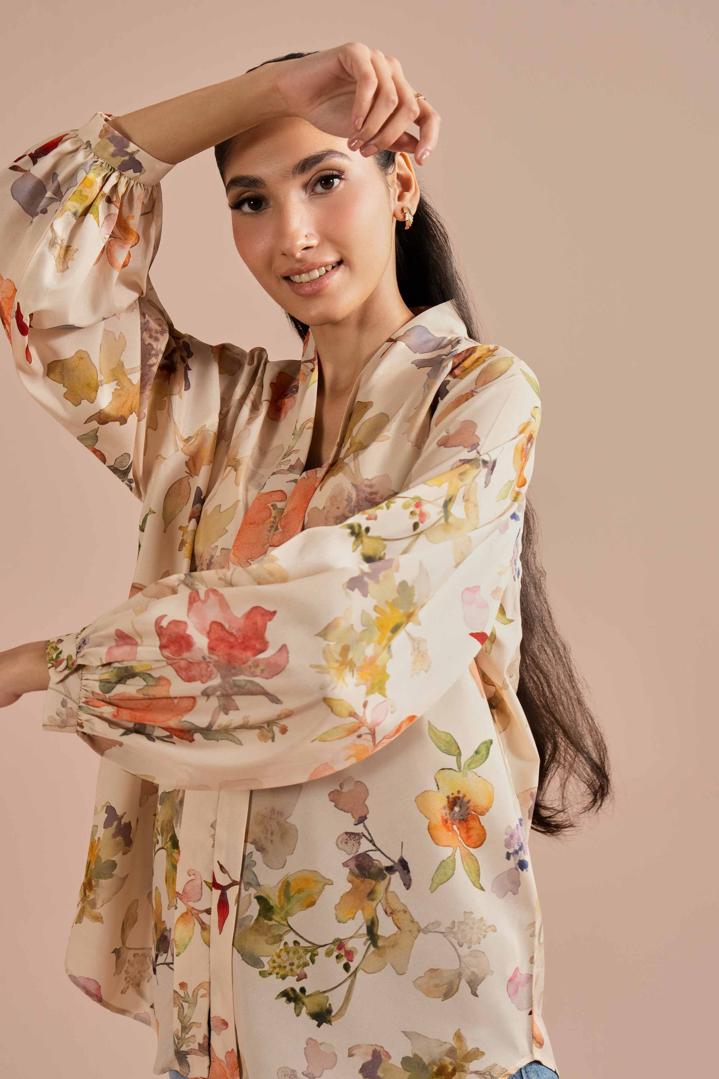 Printed Tunic - AS26-31 for Women - Pret Collection | Nishat | Shop Online