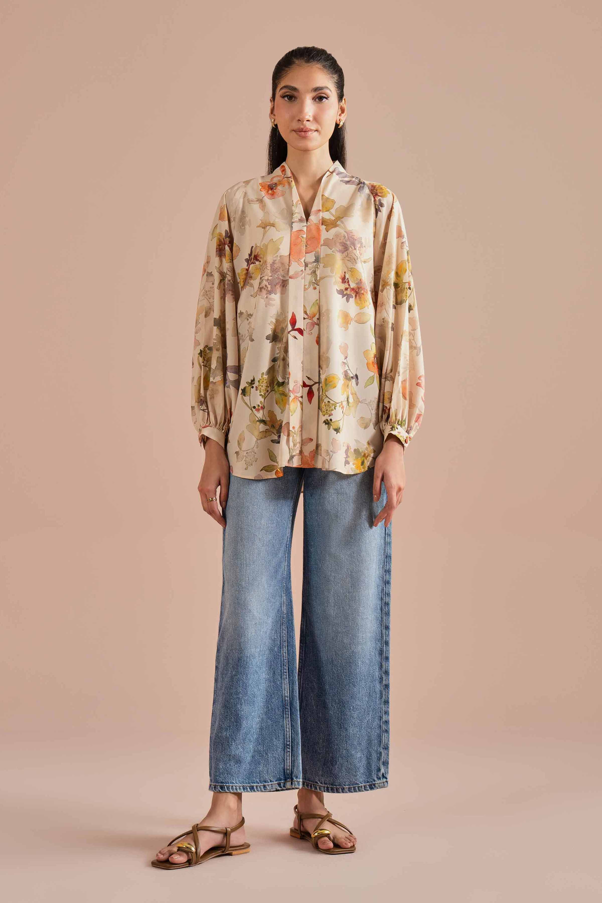 Printed Tunic - AS26-31 for Women - Pret Collection | Nishat | Shop Online