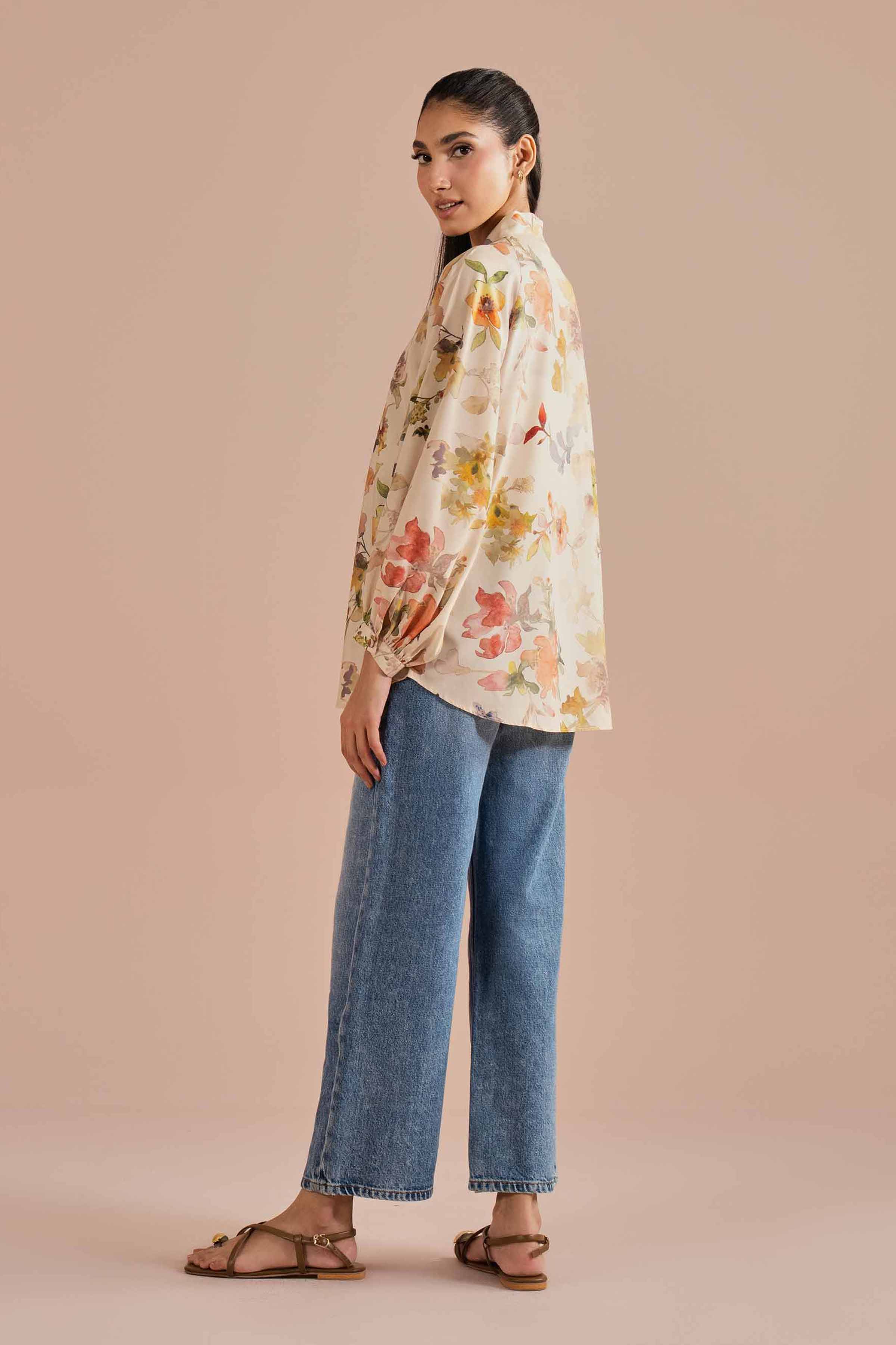 Printed Tunic - AS26-31 for Women - Pret Collection | Nishat | Shop Online