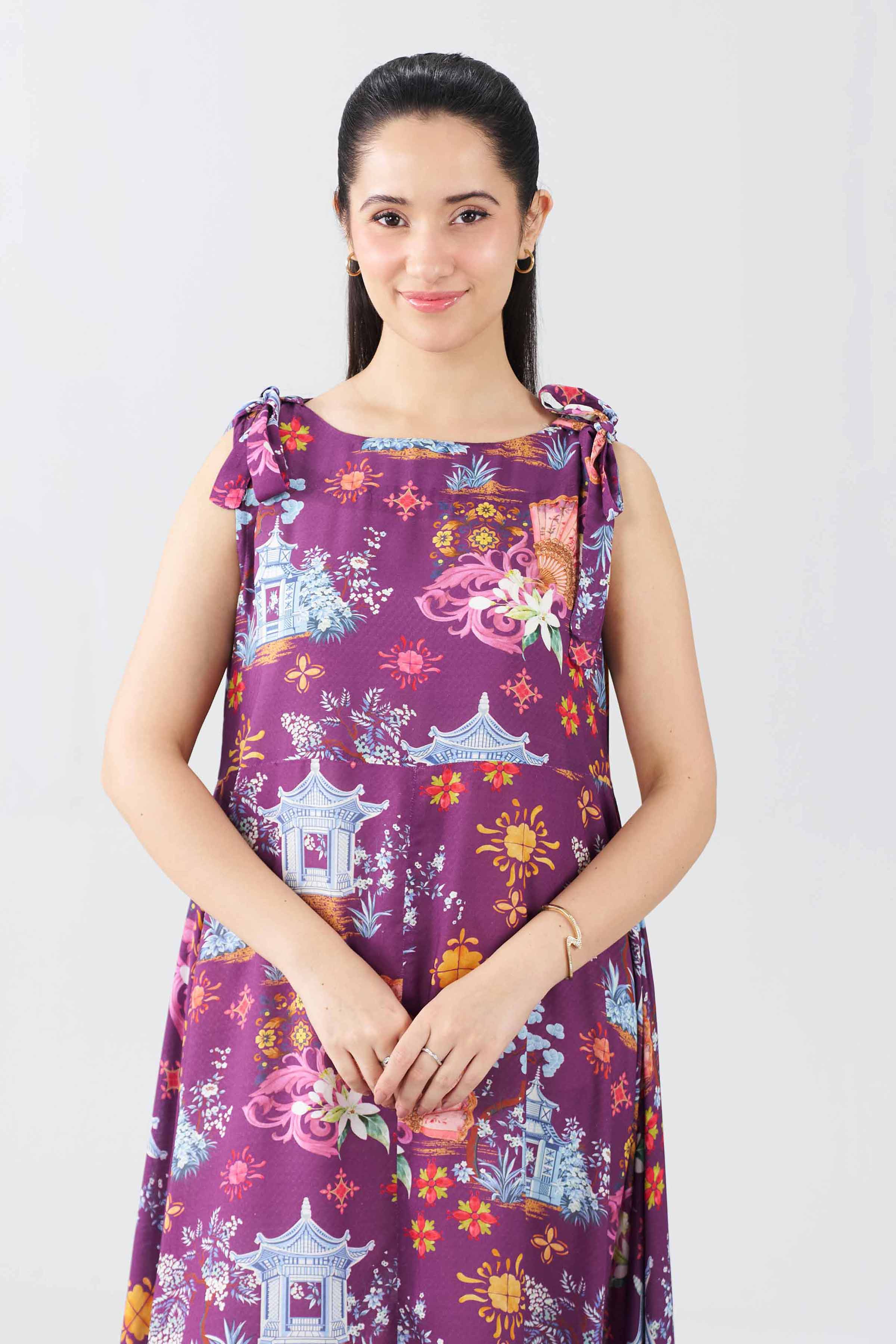 Printed Dress - AS26-51