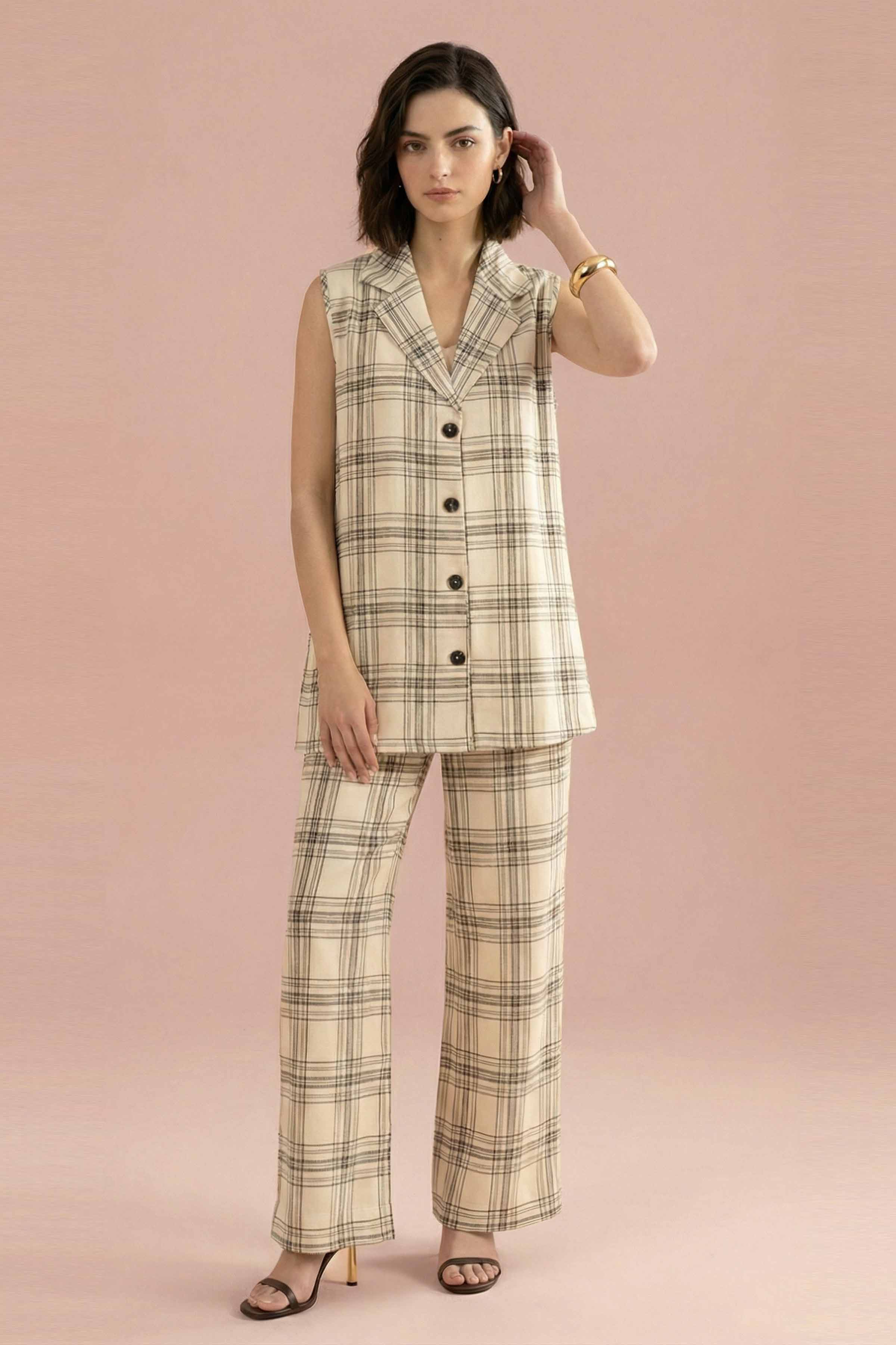 2 Piece - Printed Suit - AS26-59
