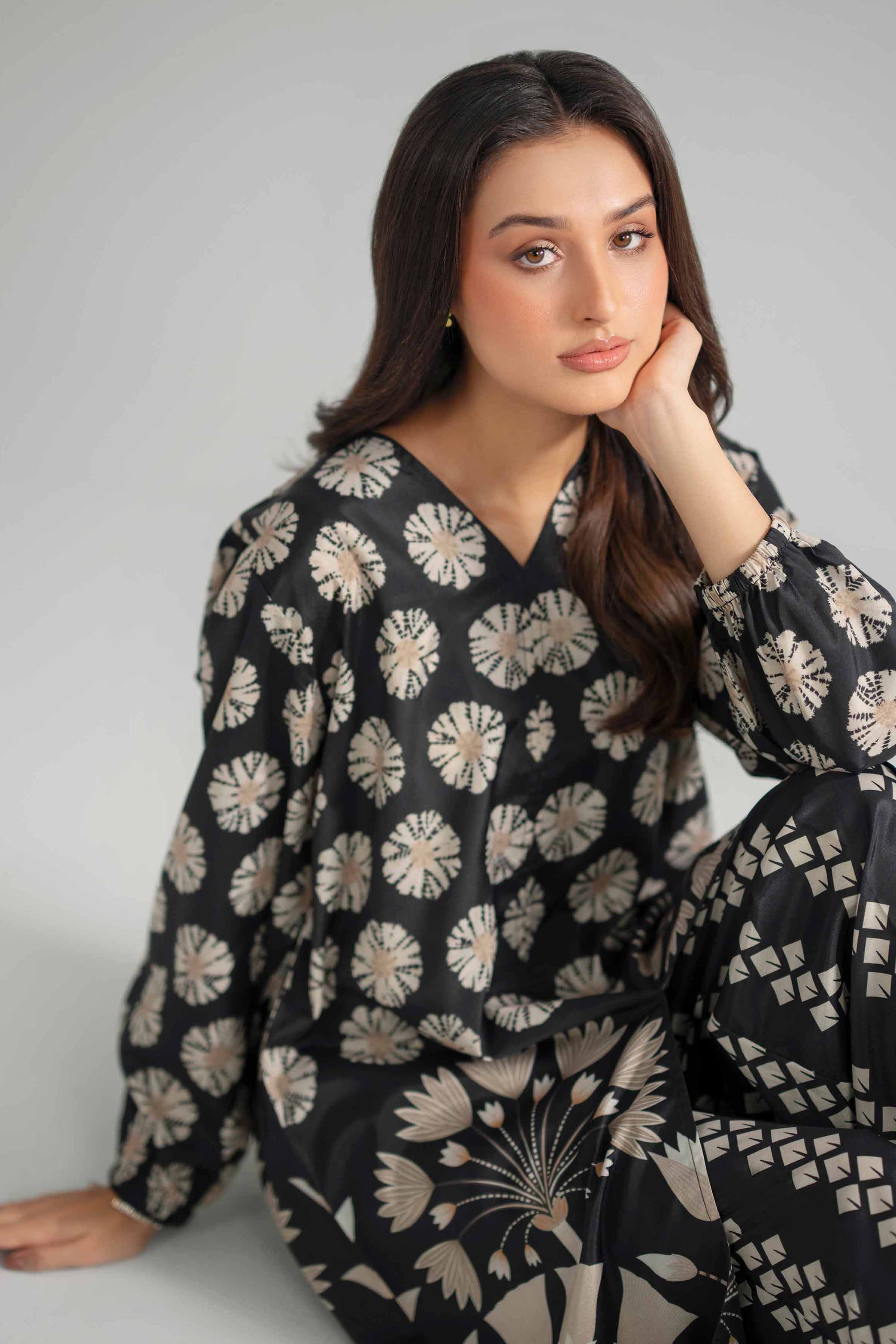 2 Piece - Printed Suit - AS26-62