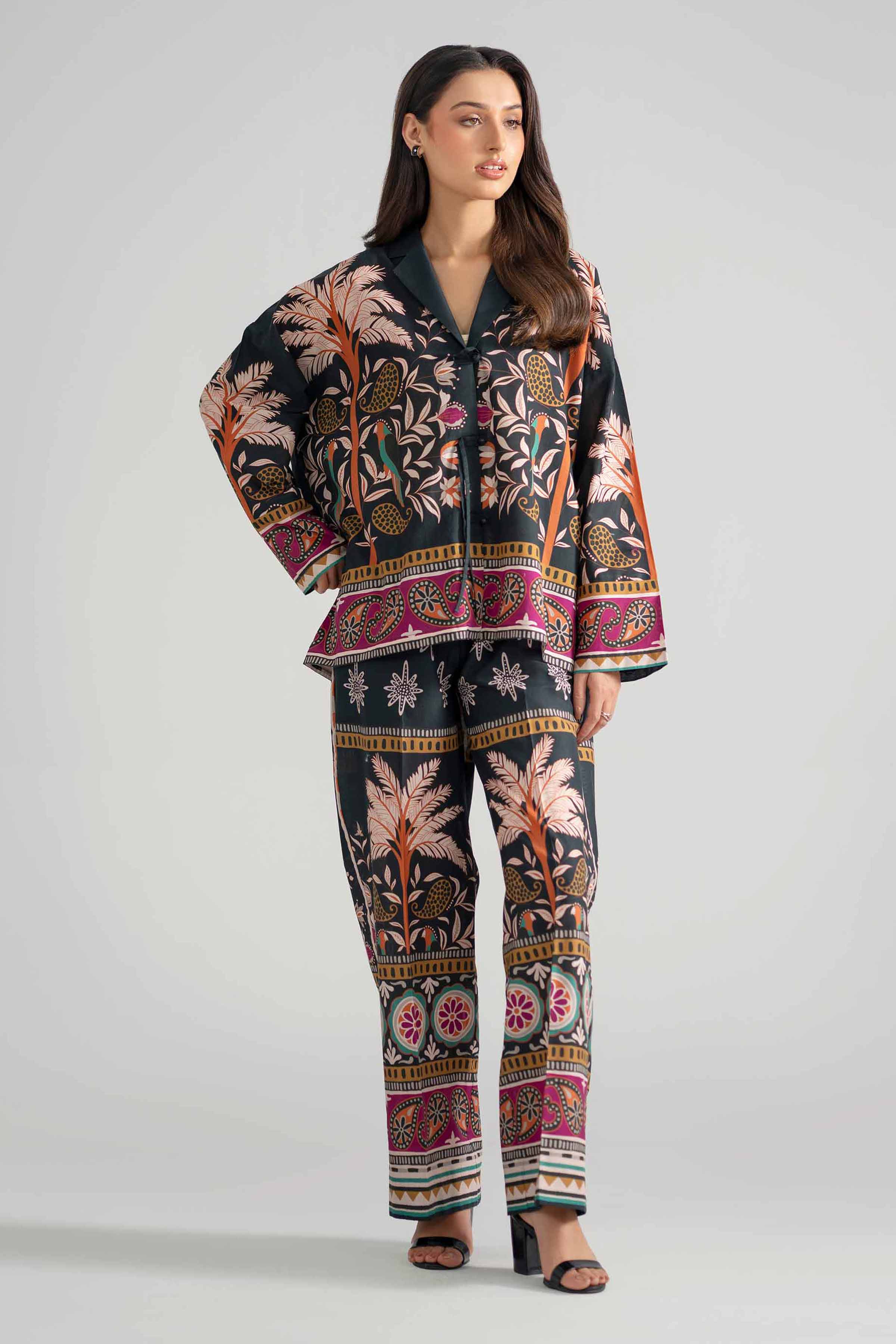 2 Piece - Printed Suit - AS26-65