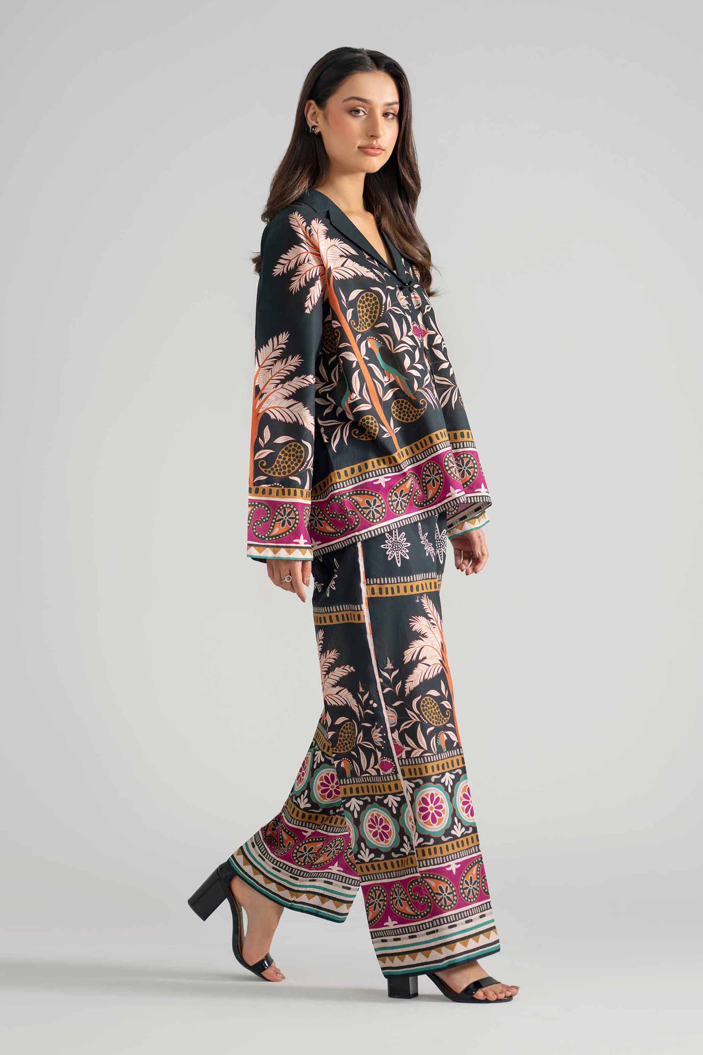 2 Piece - Printed Suit - AS26-65
