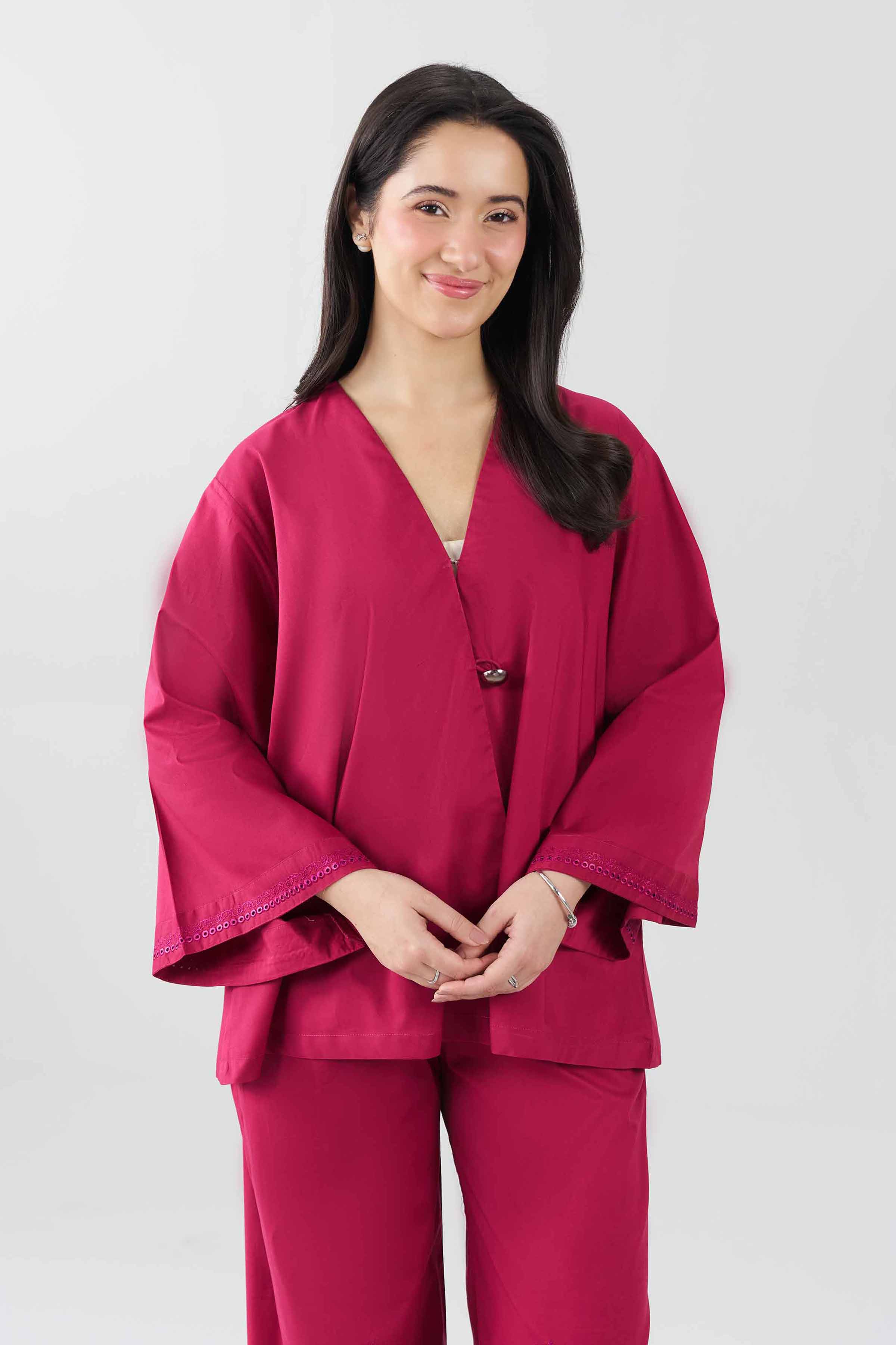 2 Piece - Embroidered Suit - AS26-69