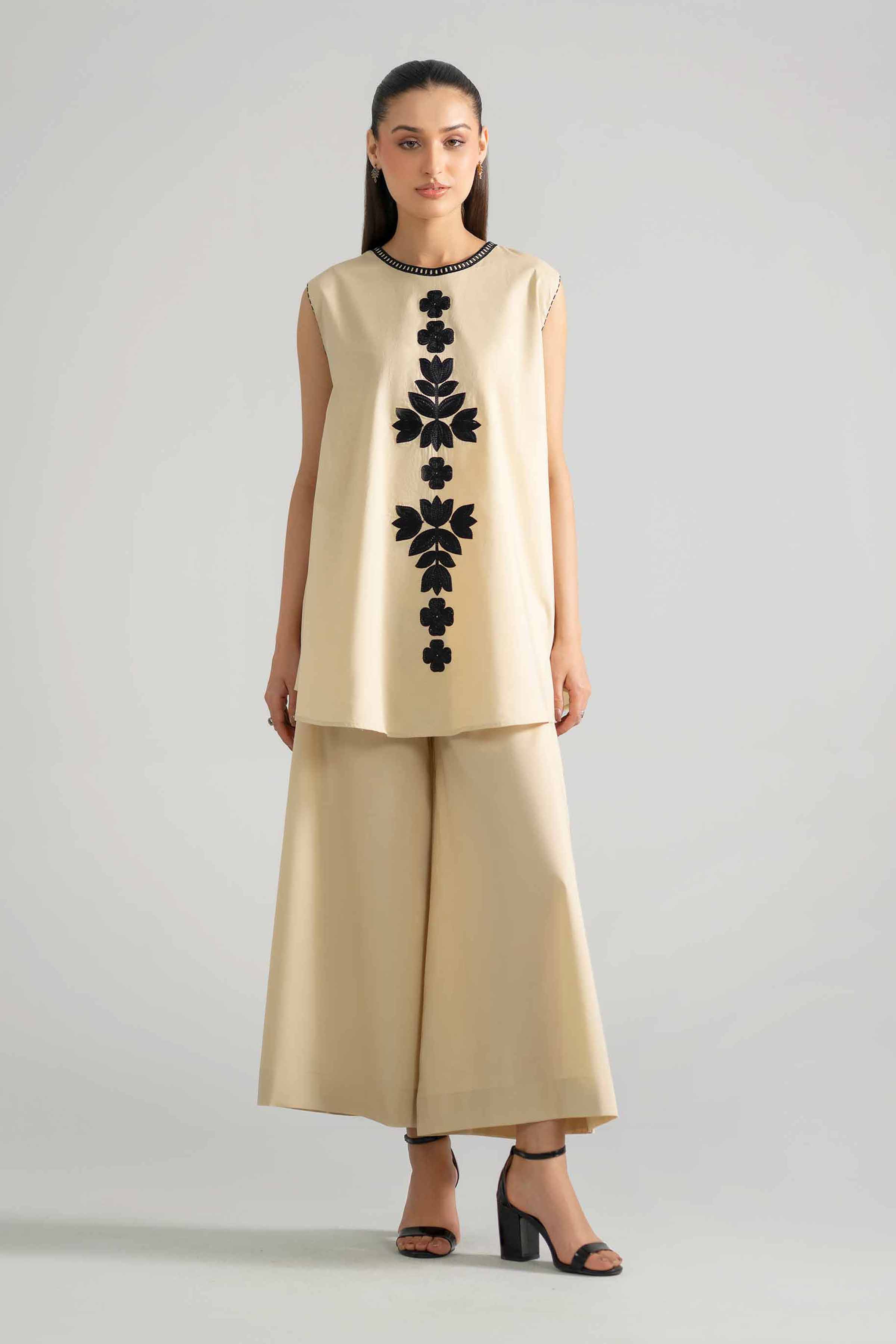 2 Piece - Embroidered Suit - AS26-84