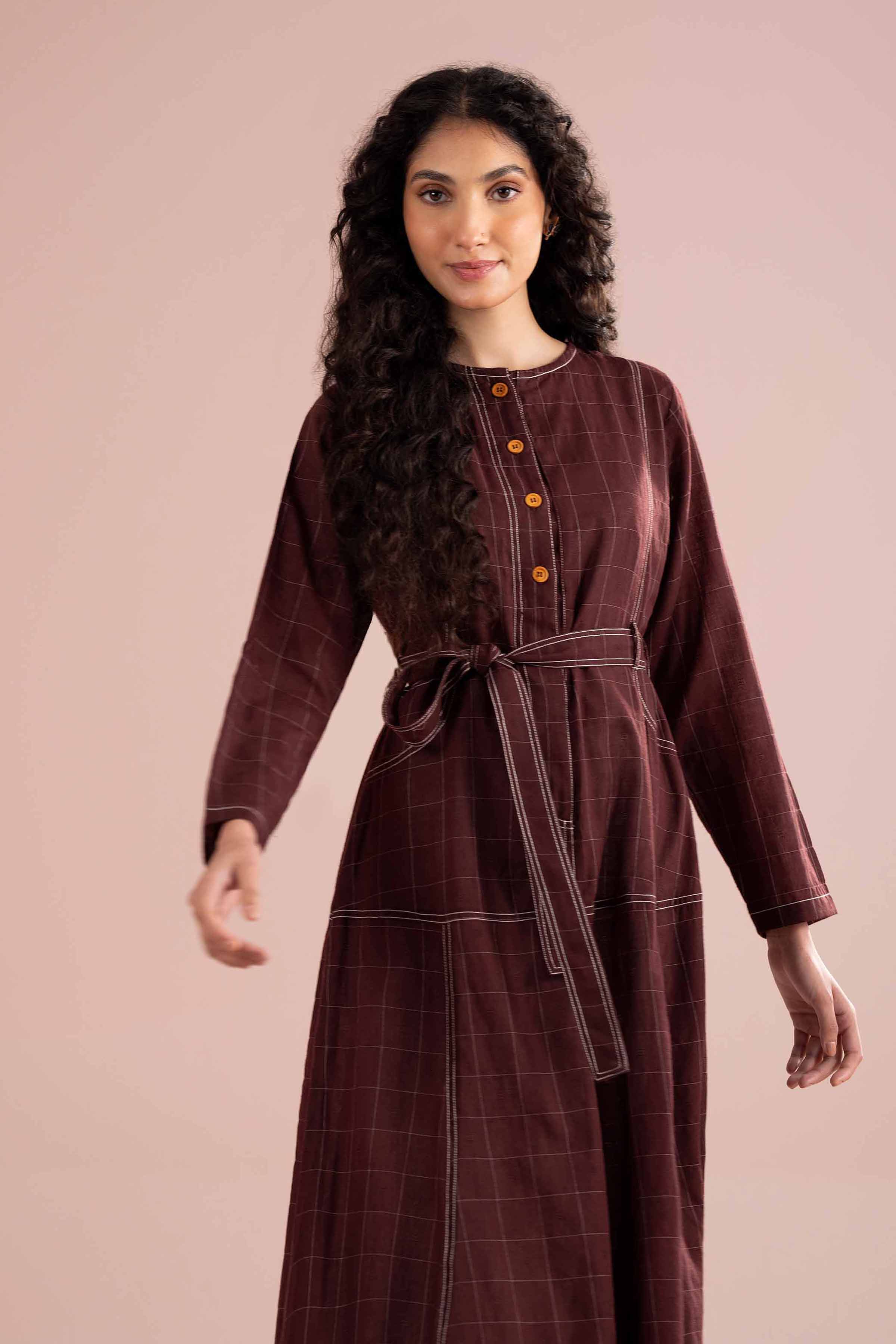 Basic Dress - AS26-85 for Women - Pret Collection | Nishat | Shop Online