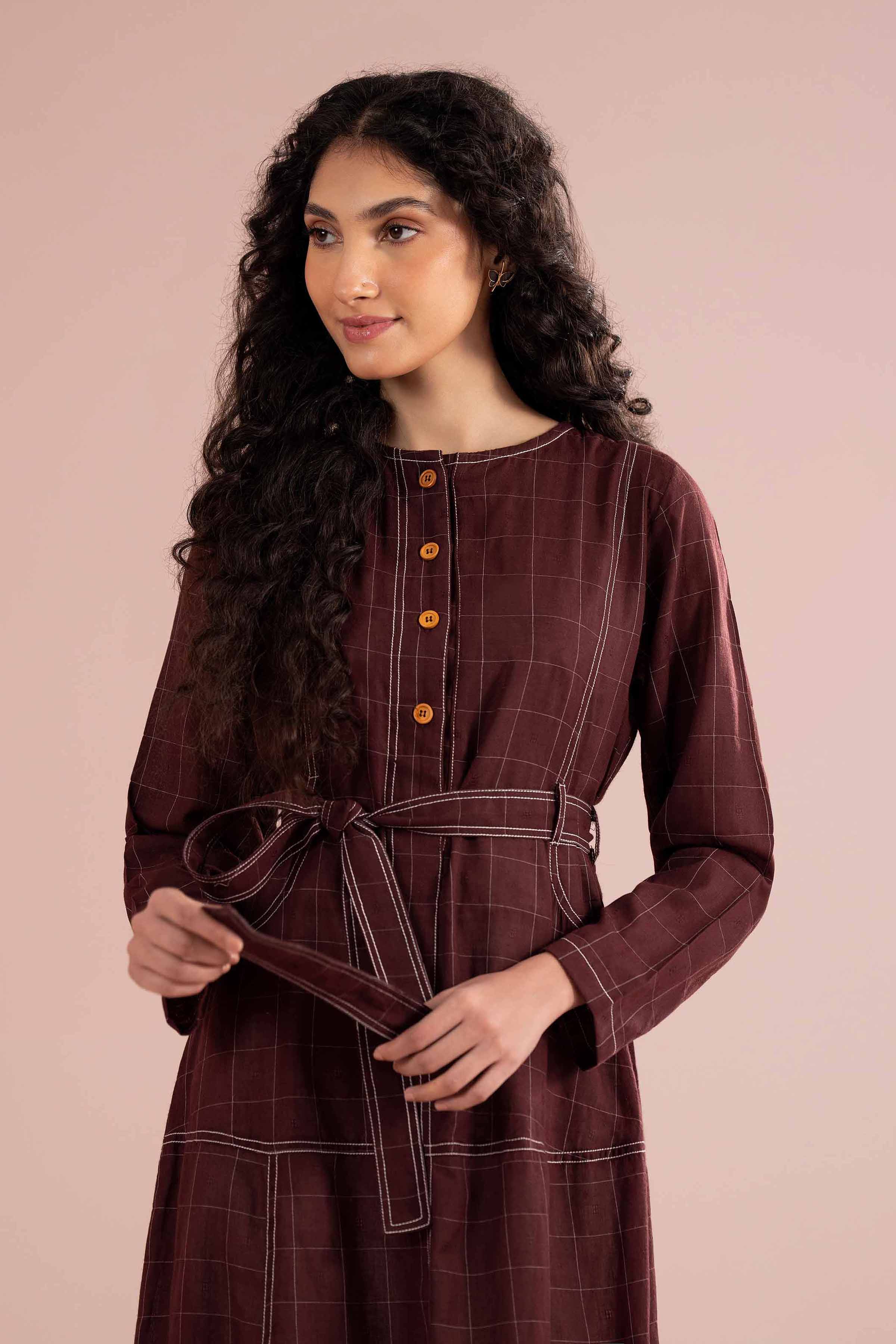Basic Dress - AS26-85 for Women - Pret Collection | Nishat | Shop Online