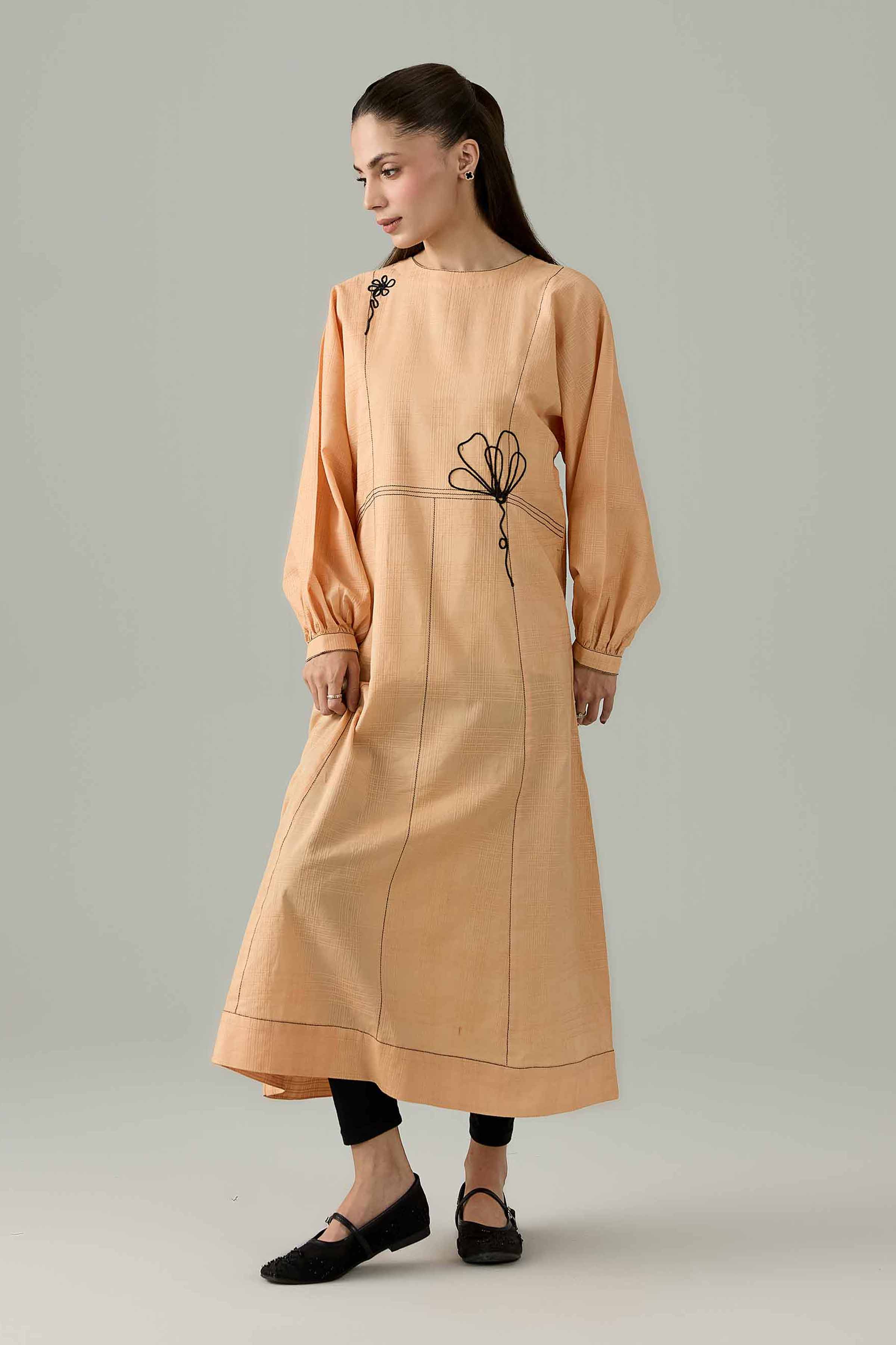 Embroidered Dress - AS26-86