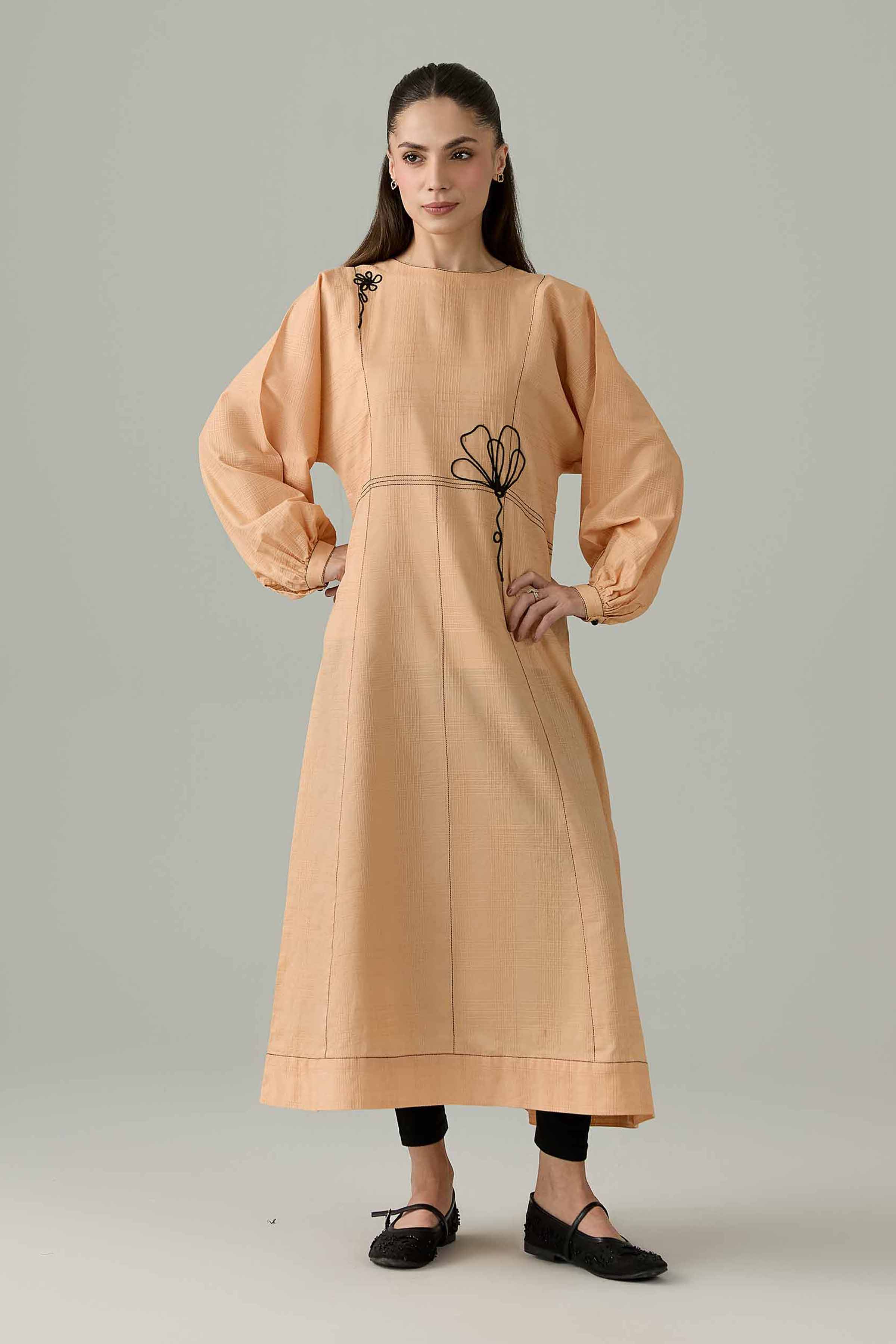 Embroidered Dress - AS26-86