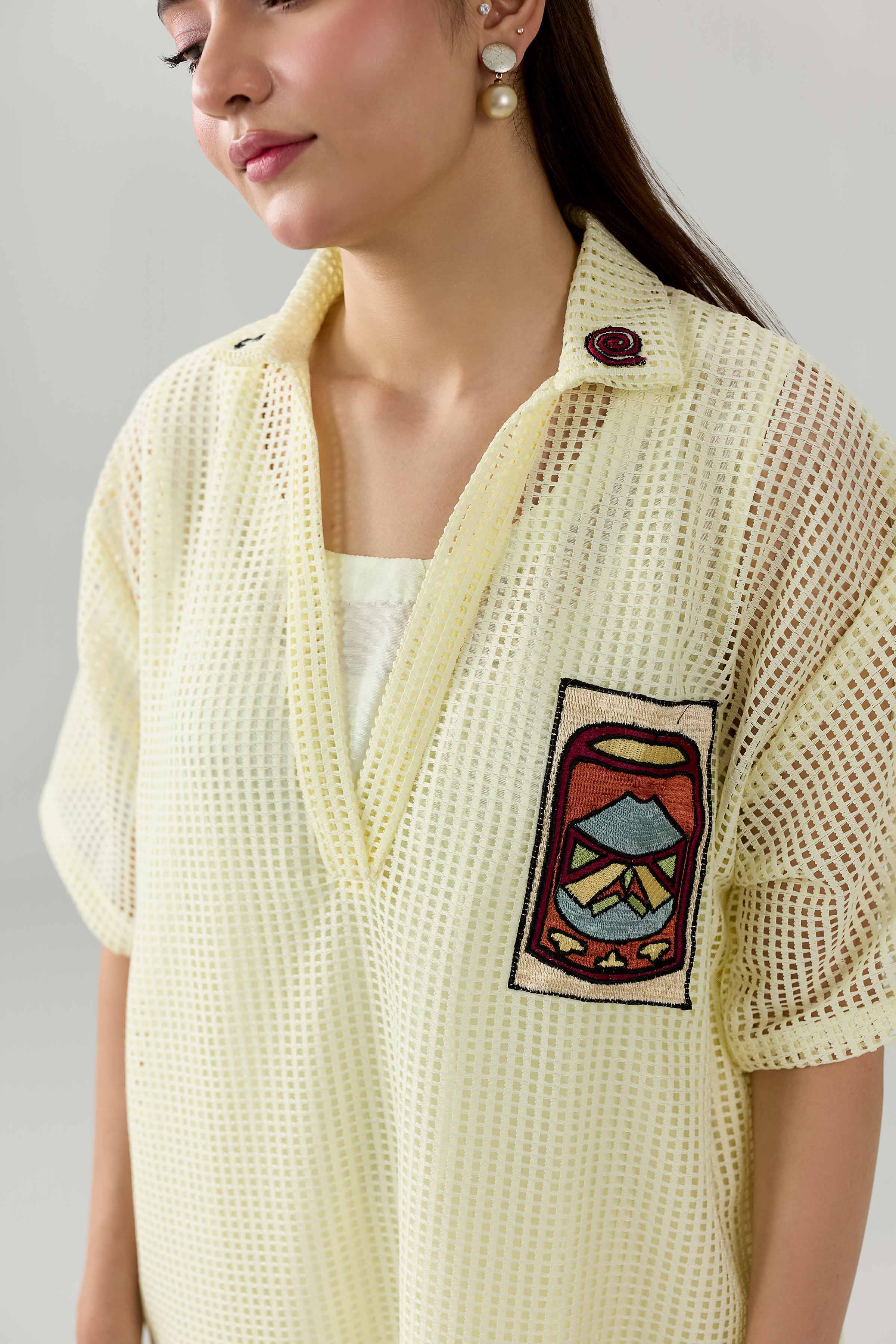 Embroidered Dress - AS26-87